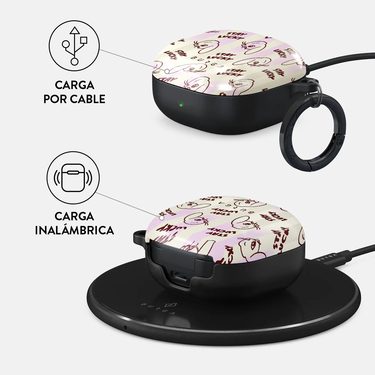 Stay Lucky - Samsung Galaxy Buds Pro 2 Funda - Image 3