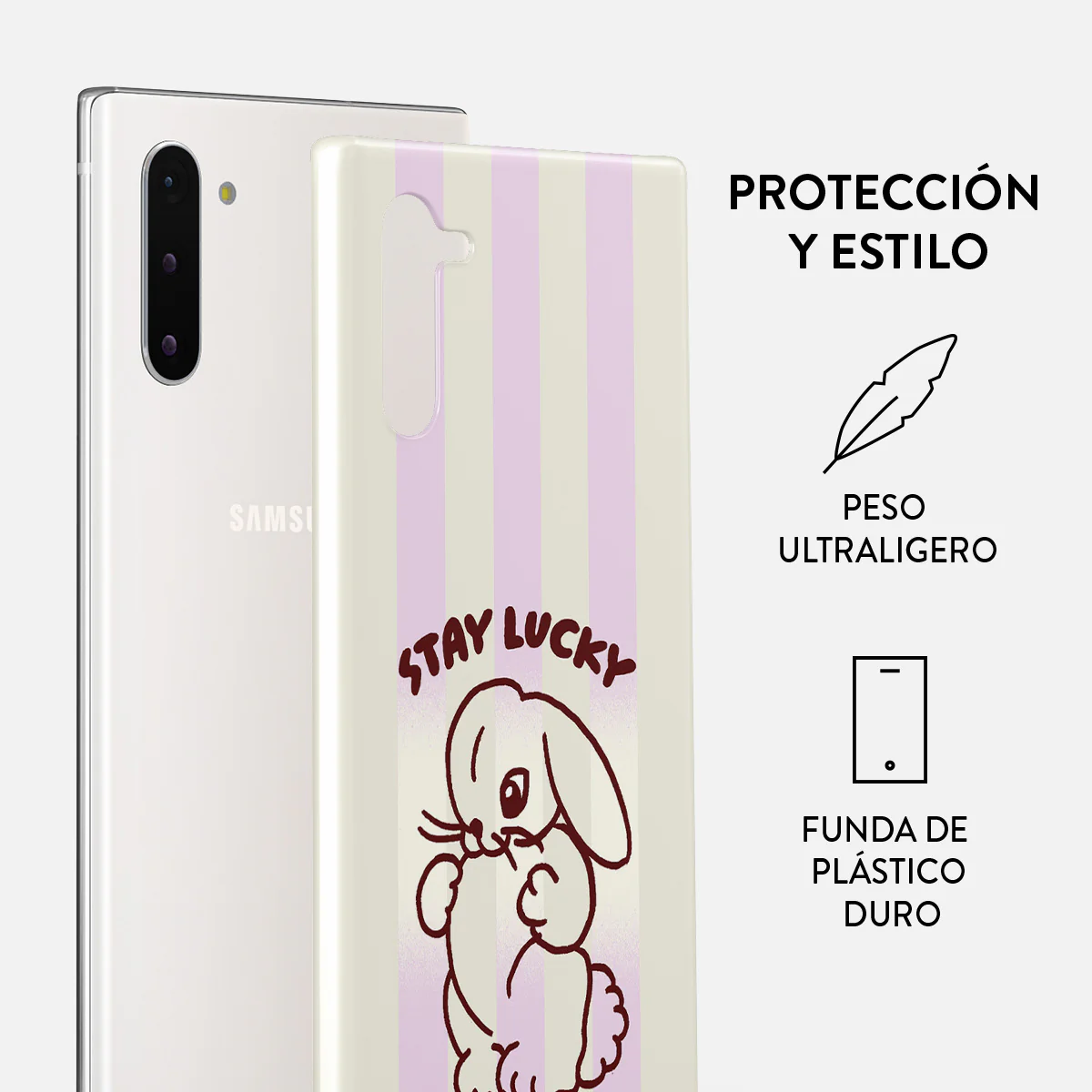 Stay Lucky - Samsung Galaxy Note 10 Funda - Image 2