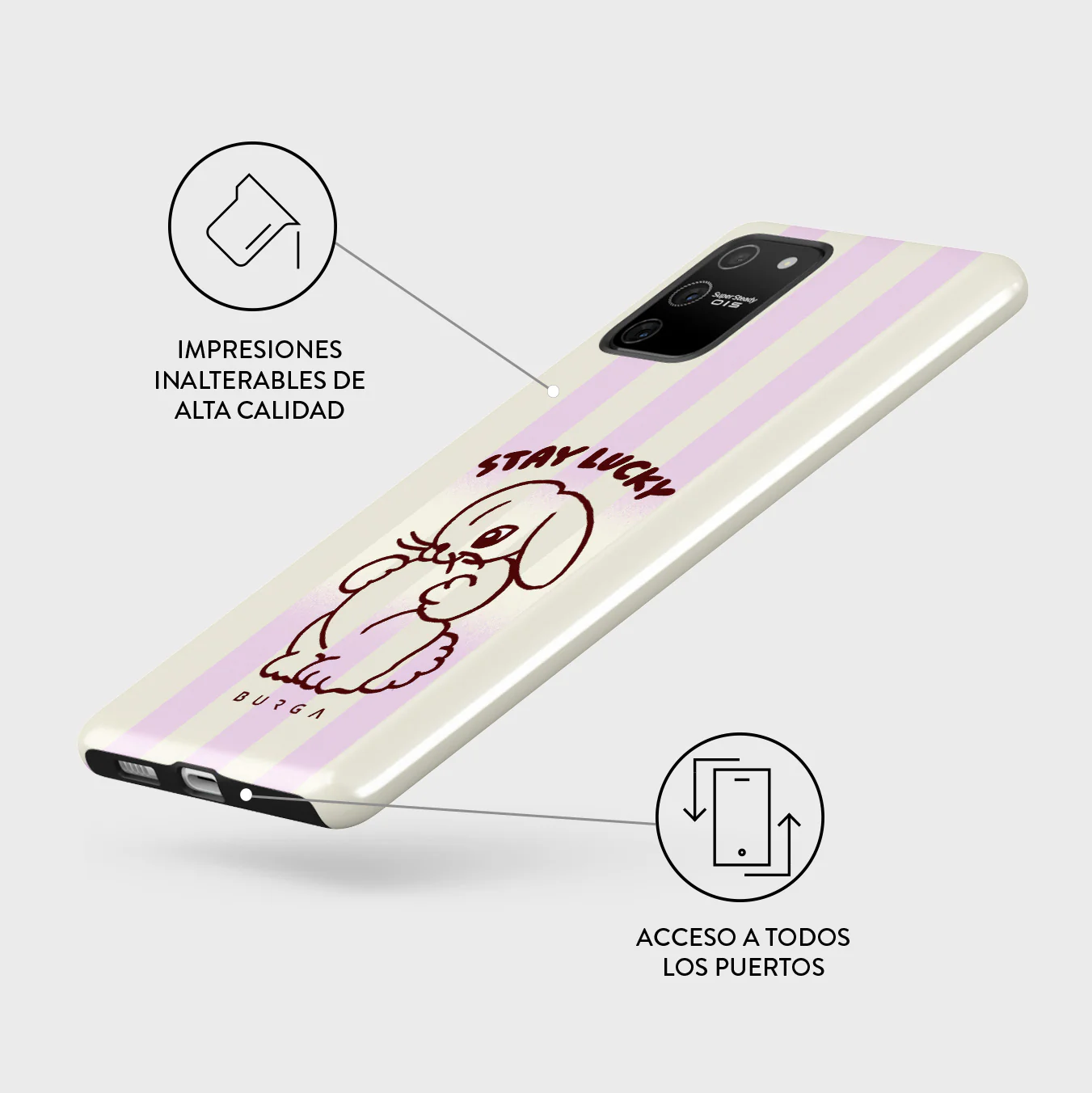 Stay Lucky - Samsung Galaxy S10 Lite Funda - Image 3