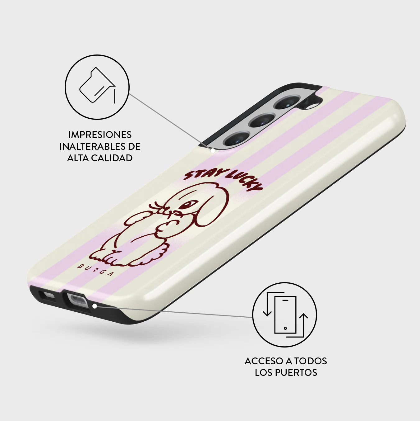 Stay Lucky - Samsung Galaxy S22 Funda - Image 3