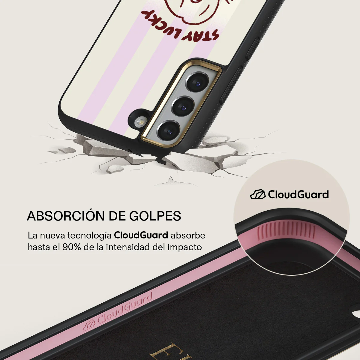 Stay Lucky - Samsung Galaxy S22 Funda - Image 7