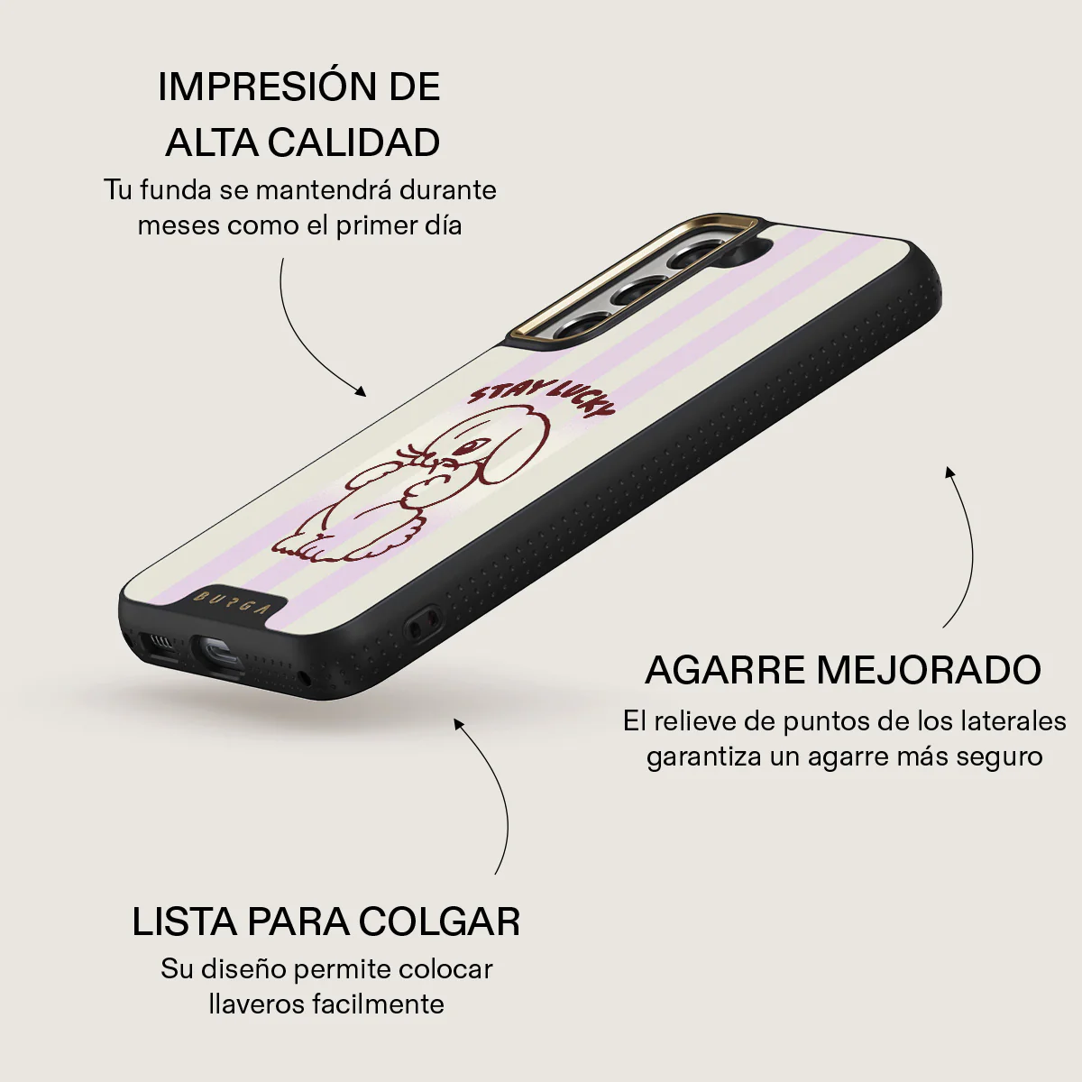 Stay Lucky - Samsung Galaxy S22 Funda - Image 9