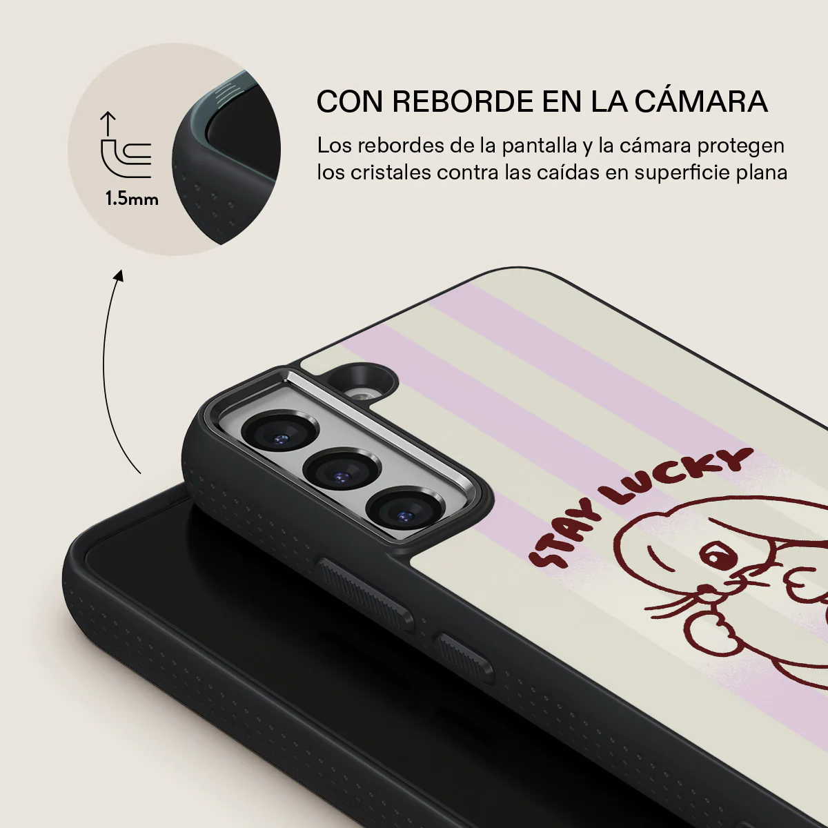 Stay Lucky - Samsung Galaxy S22 Plus Funda - Image 15