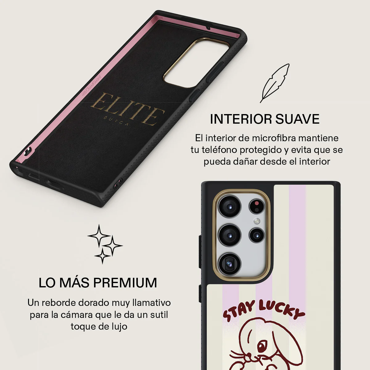 Stay Lucky - Samsung Galaxy S22 Ultra Funda - Image 10