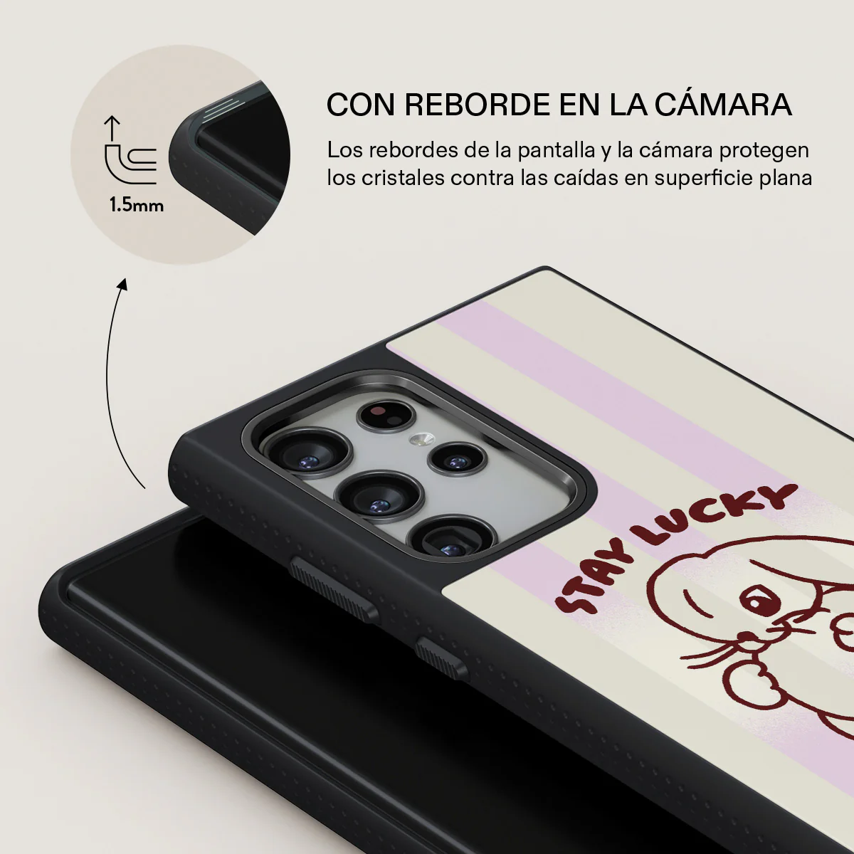 Stay Lucky - Samsung Galaxy S22 Ultra Funda - Image 15