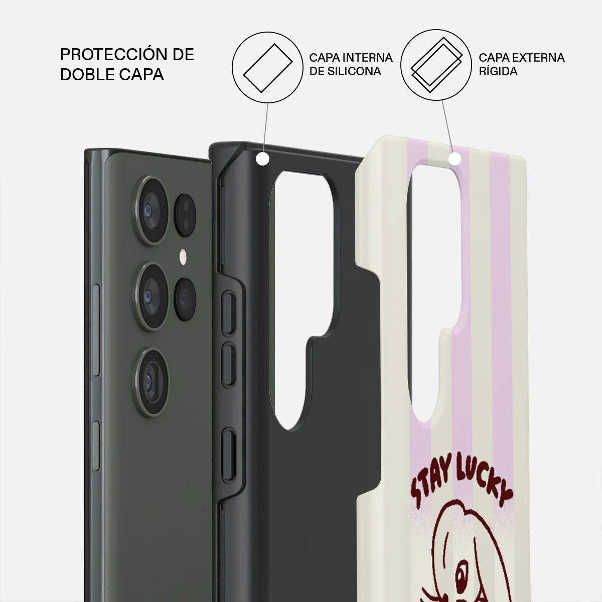 Stay Lucky - Samsung Galaxy S23 Ultra Funda - Image 2