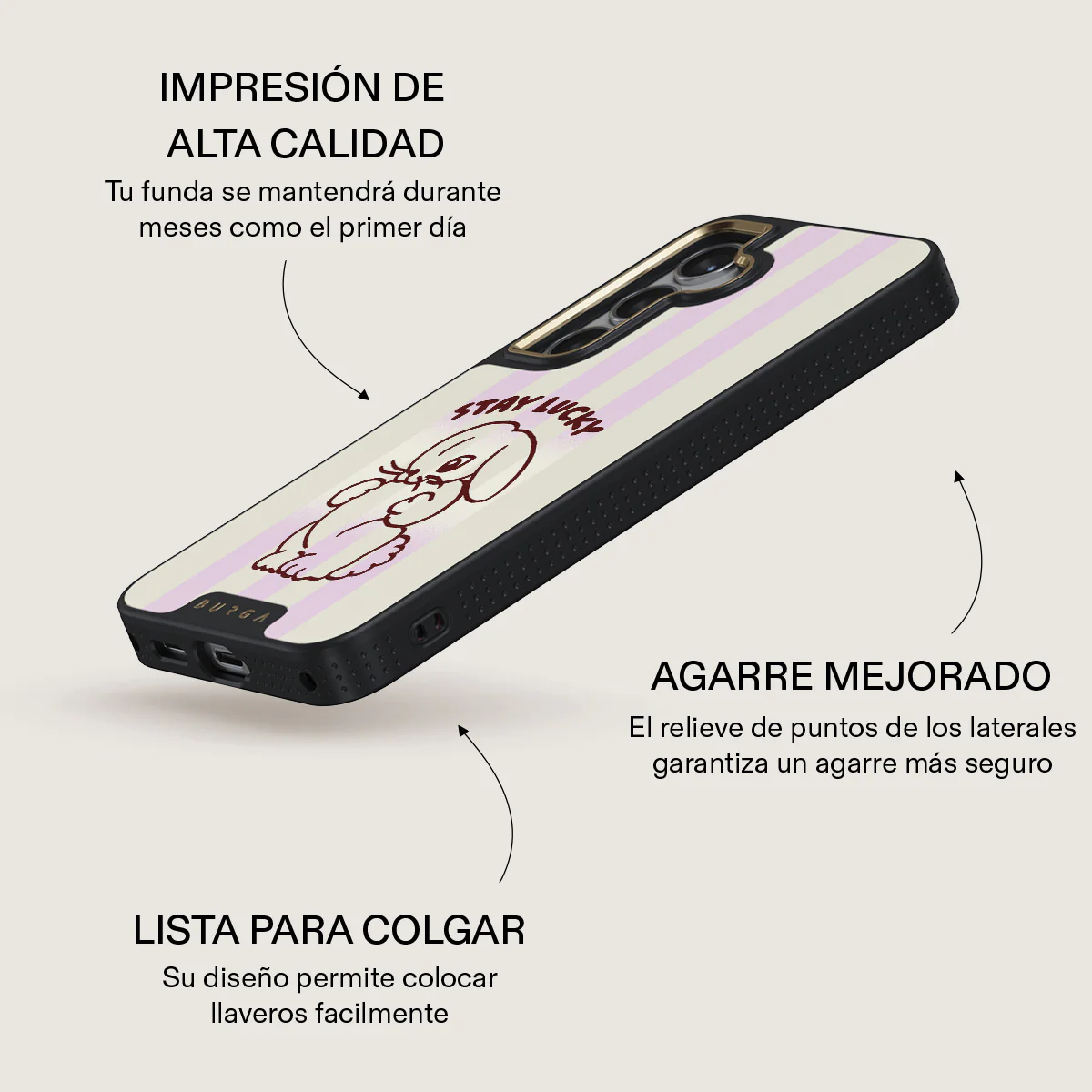Stay Lucky - Samsung Galaxy S24 Funda - Image 9