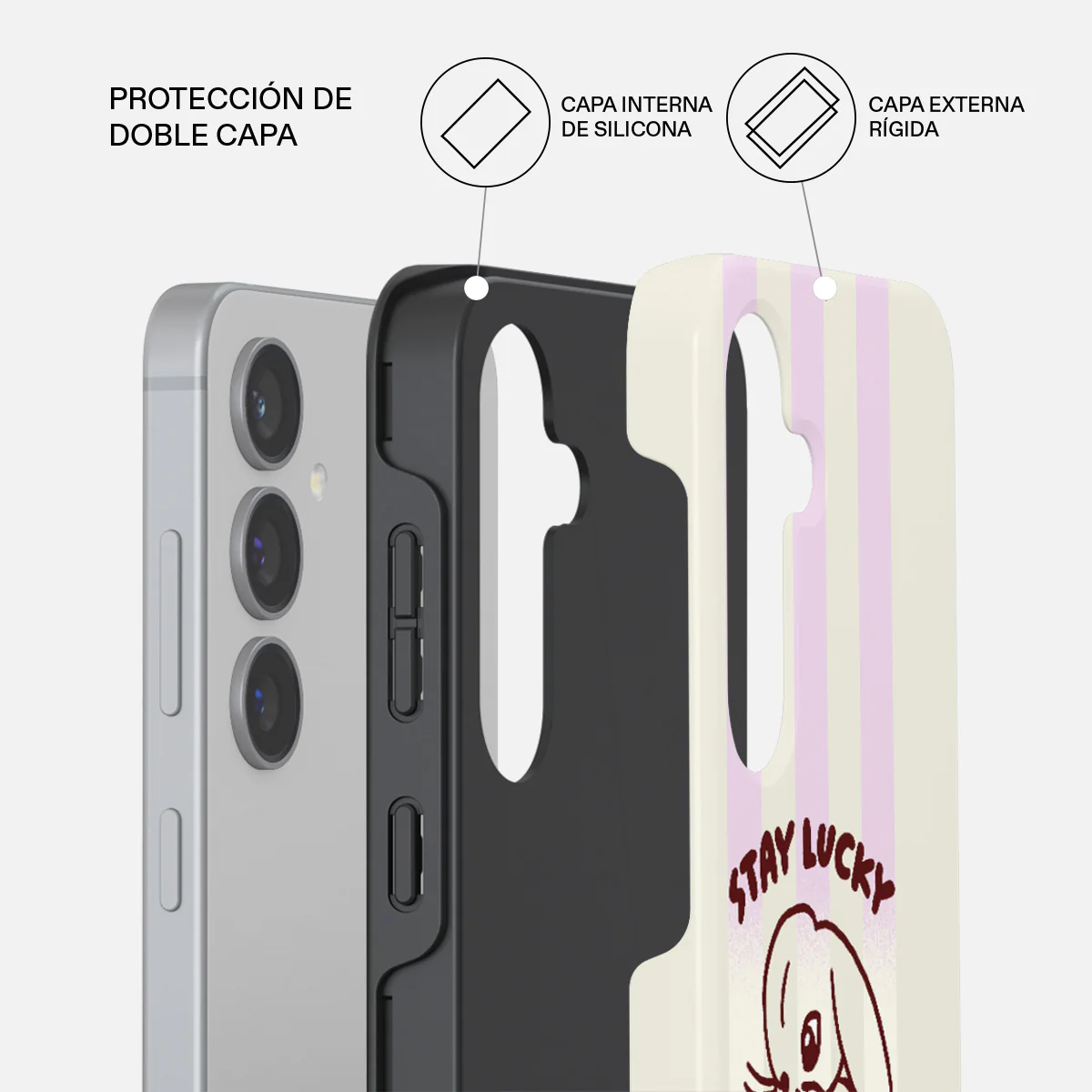 Stay Lucky - Samsung Galaxy S24 Plus Funda - Image 2