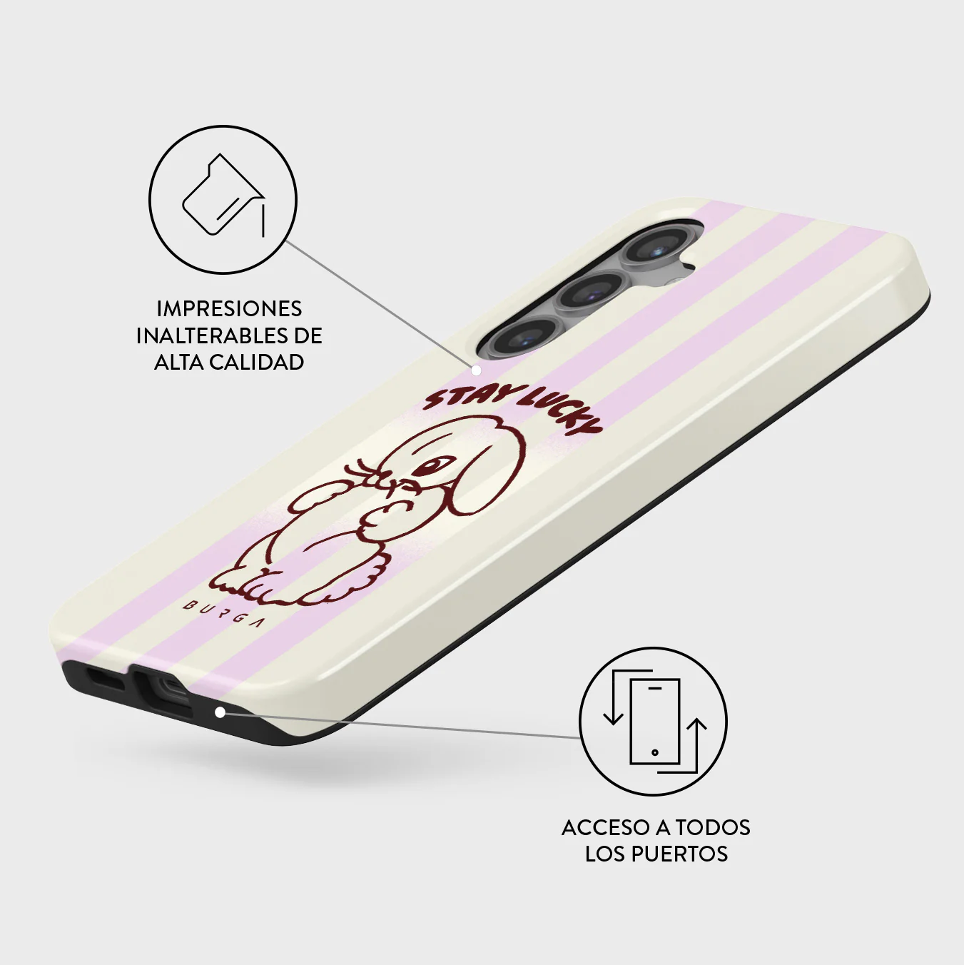 Stay Lucky - Samsung Galaxy S24 Plus Funda - Image 3