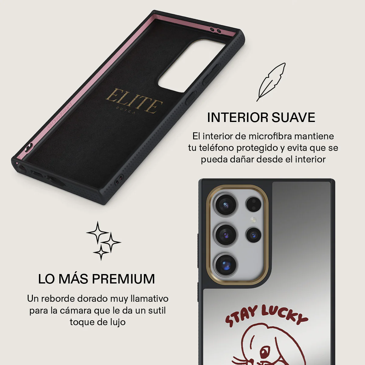 Stay Lucky - Samsung Galaxy S24 Ultra Funda - Image 32