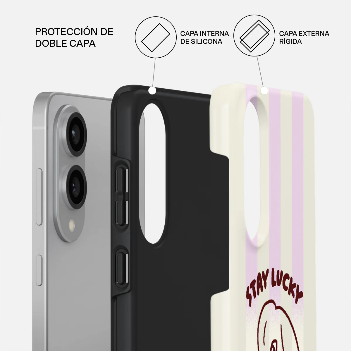 Stay Lucky - Samsung Galaxy S25 Edge Funda - Image 2