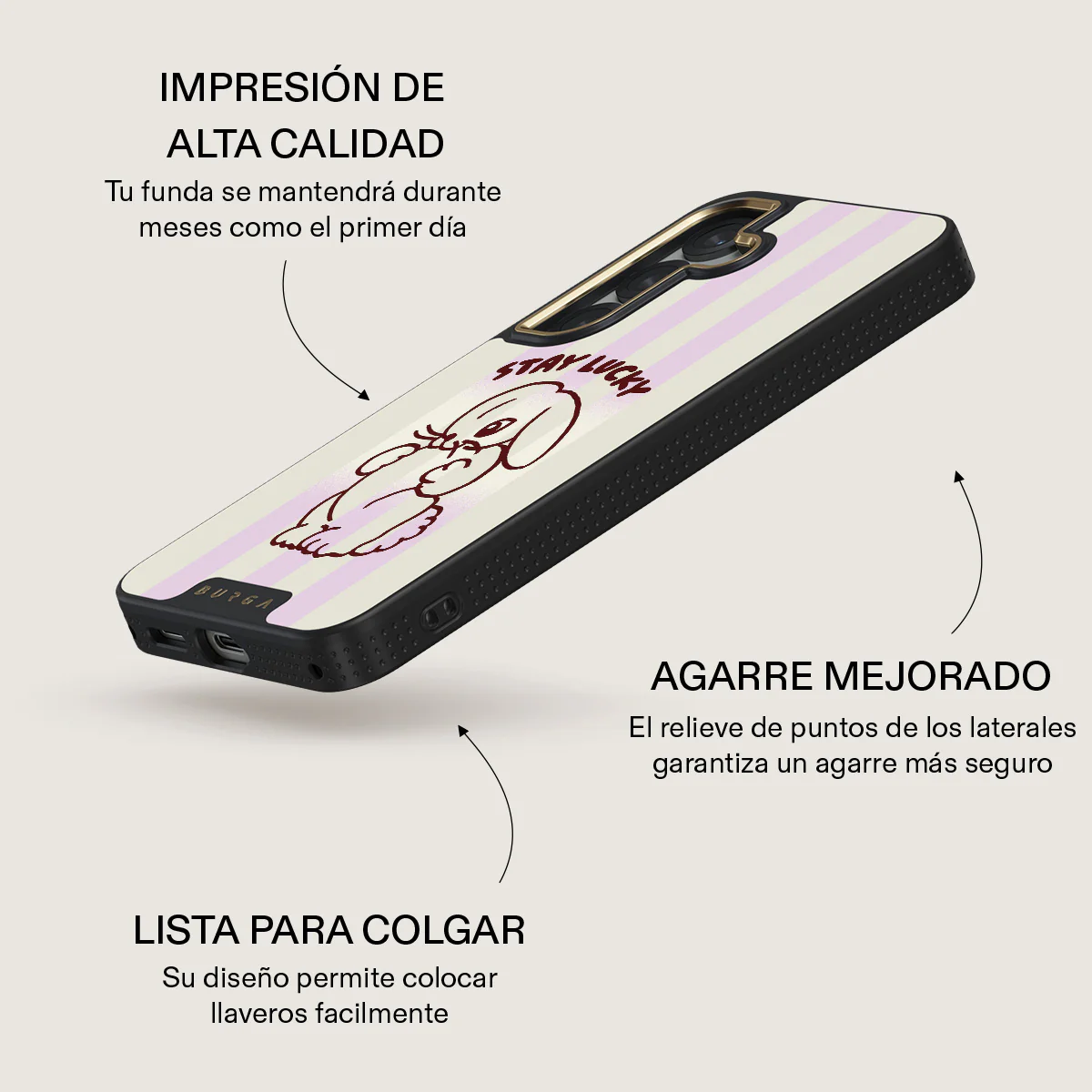 Stay Lucky - Samsung Galaxy S25 Funda - Image 9
