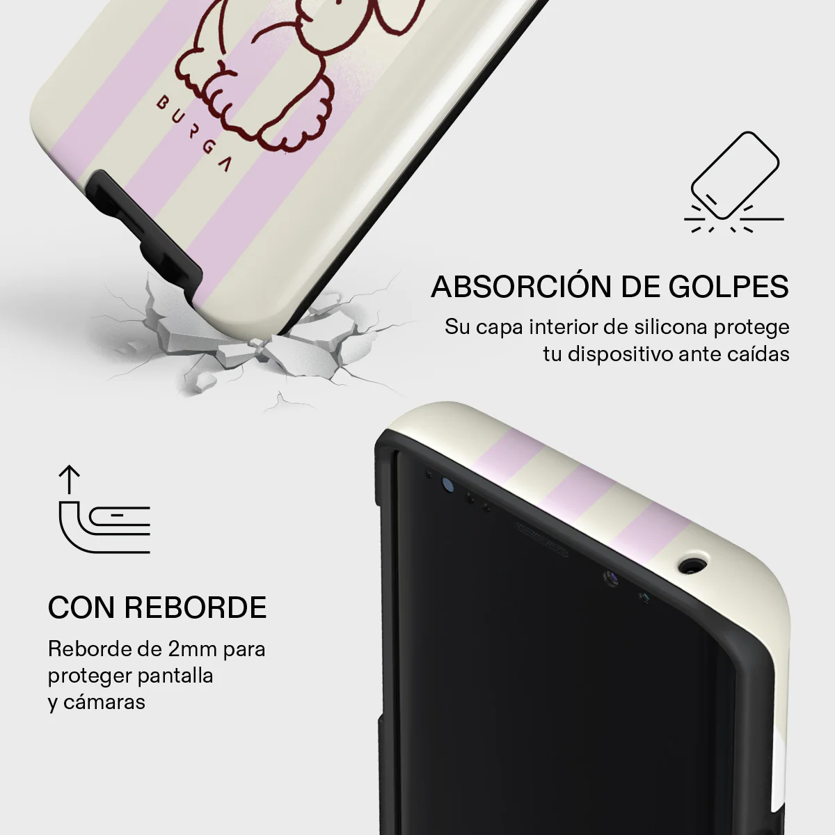 Stay Lucky - Samsung Galaxy S8 Funda - Image 8