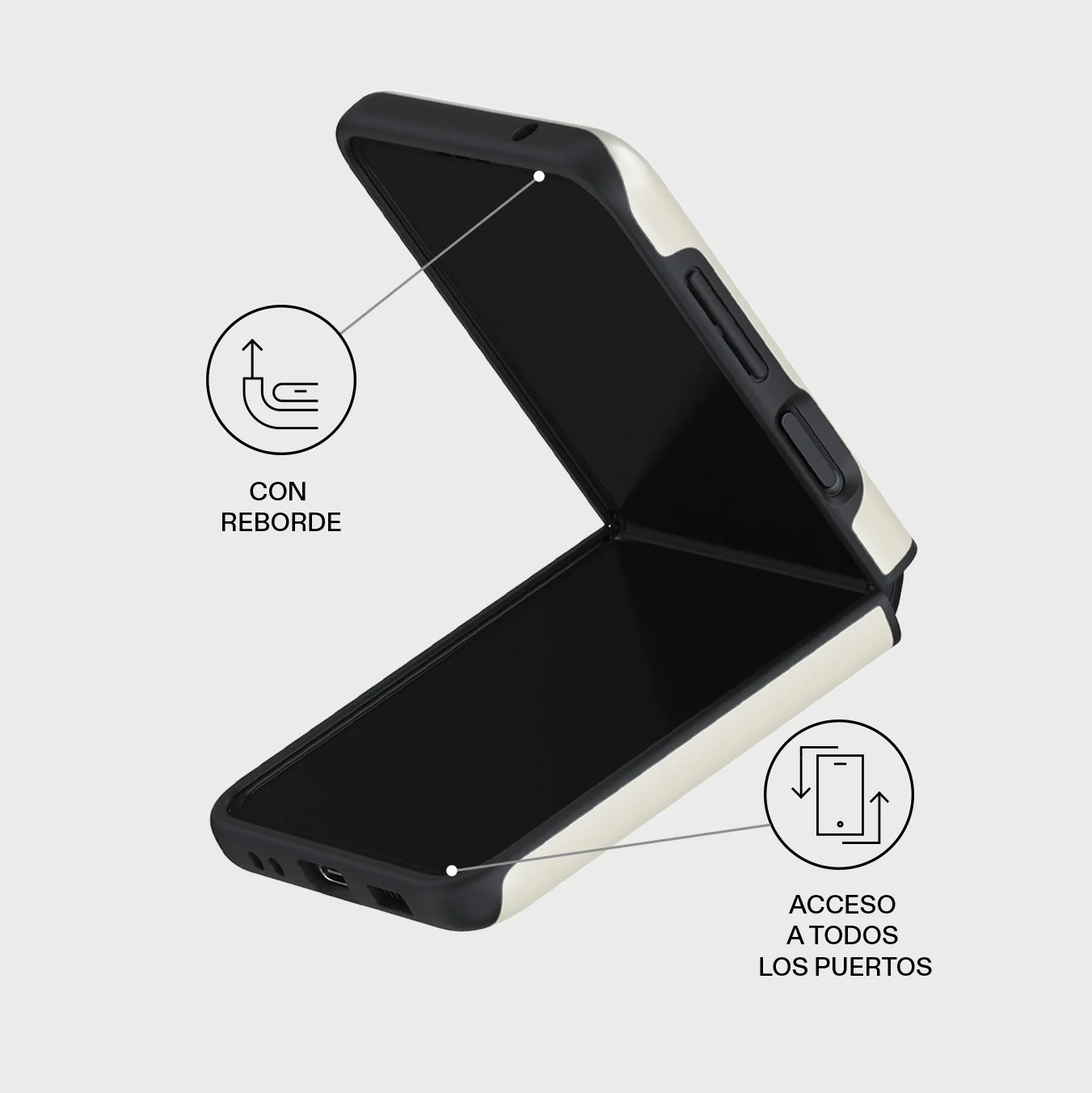 Stay Lucky - Samsung Galaxy Z Flip 3 Funda - Image 3