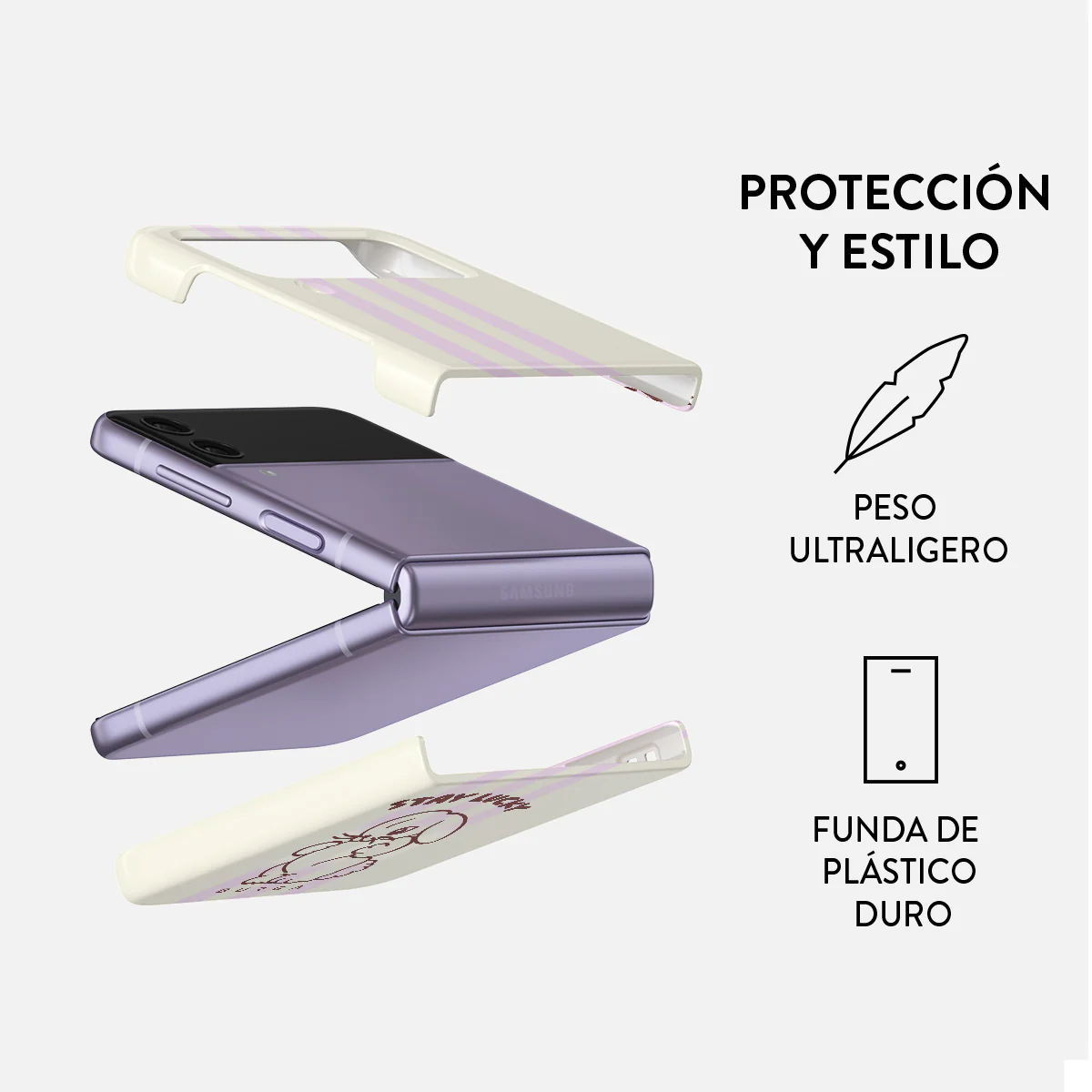 Stay Lucky - Samsung Galaxy Z Flip 4 Funda - Image 2