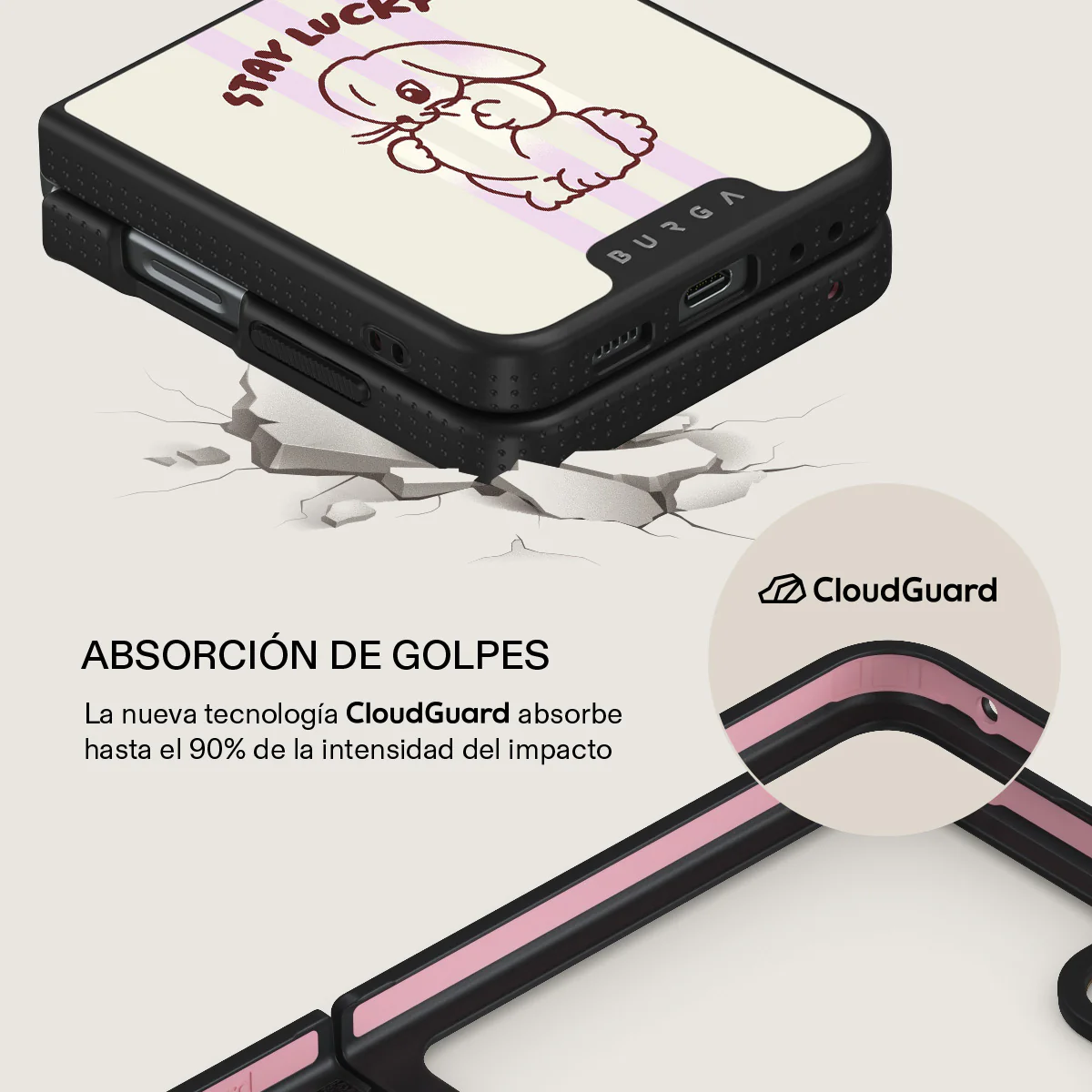 Stay Lucky - Samsung Galaxy Z Flip 5 Funda - Image 17