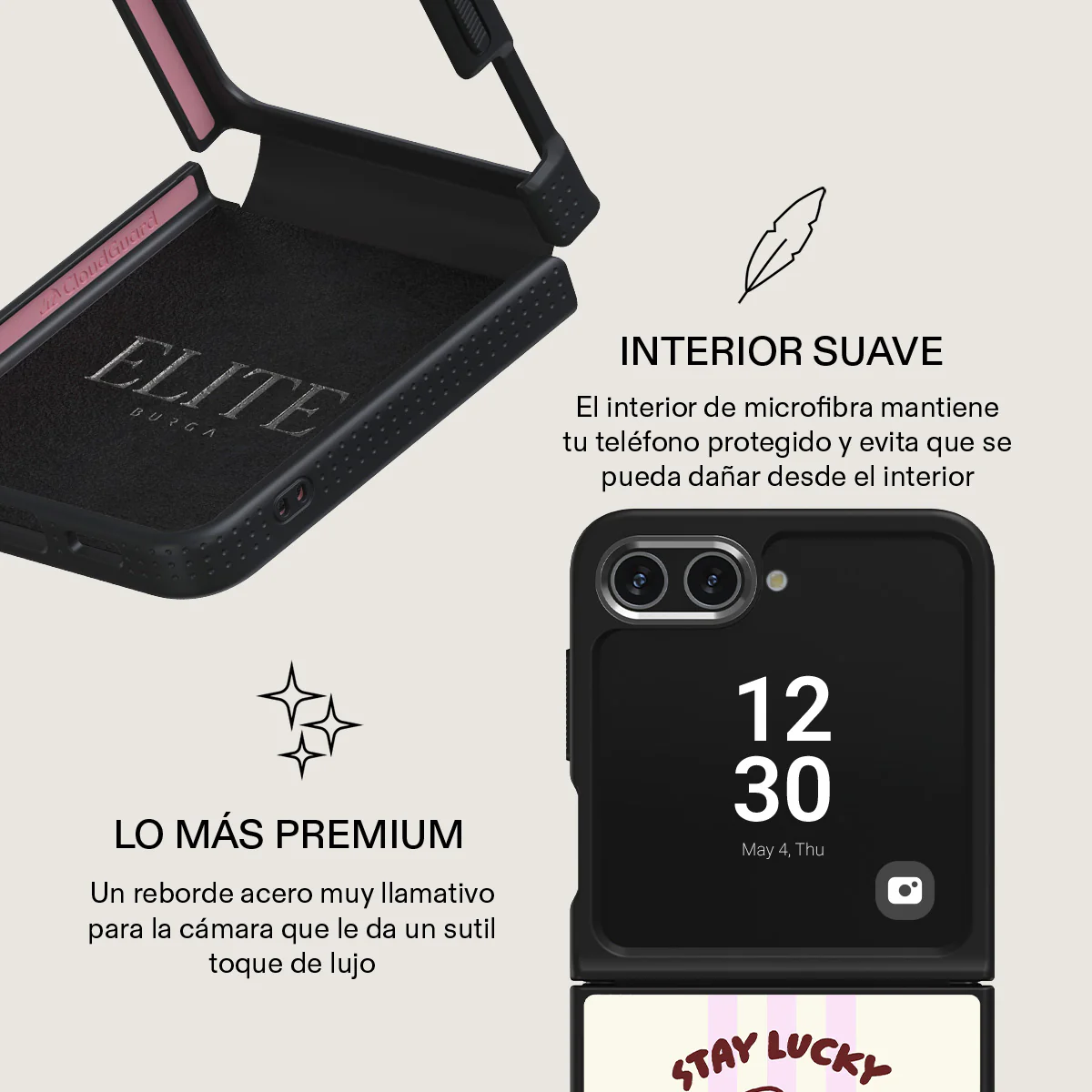 Stay Lucky - Samsung Galaxy Z Flip 5 Funda - Image 20