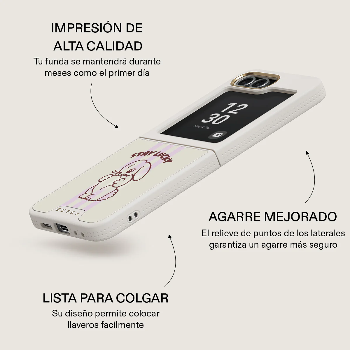 Stay Lucky - Samsung Galaxy Z Flip 6 Funda - Image 24