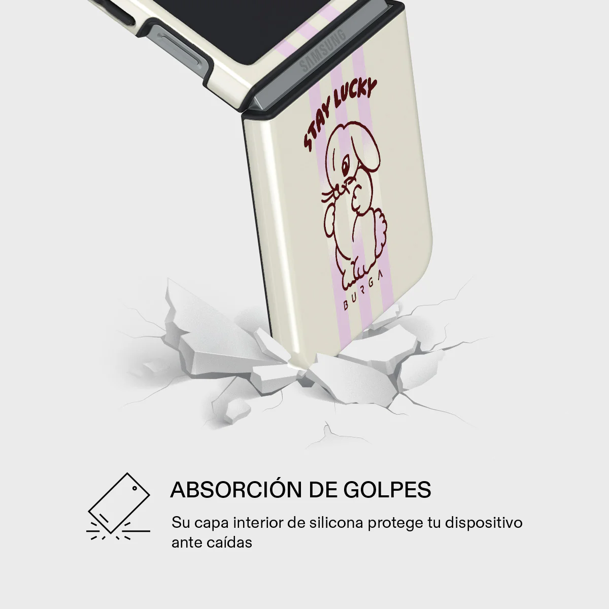 Stay Lucky - Samsung Galaxy Z Flip 6 Funda - Image 4