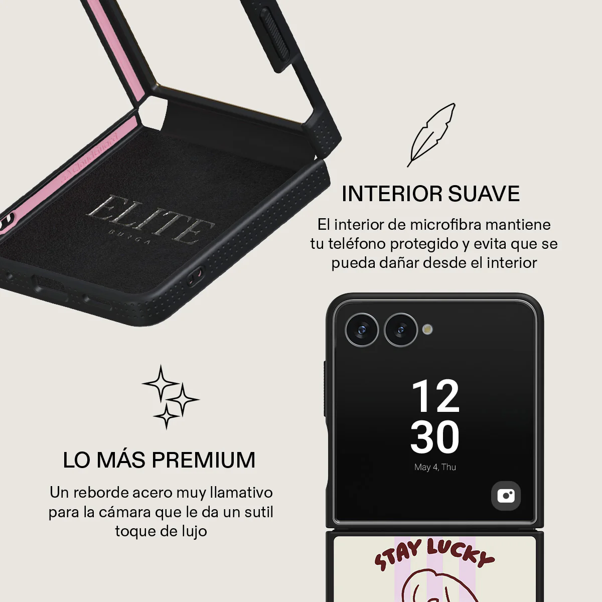 Stay Lucky - Samsung Galaxy Z Flip 7 Funda - Image 17