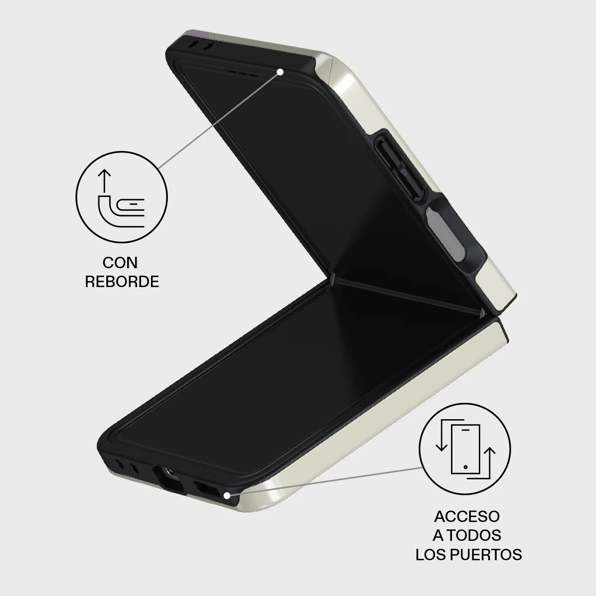 Stay Lucky - Samsung Galaxy Z Flip 7 Funda - Image 3