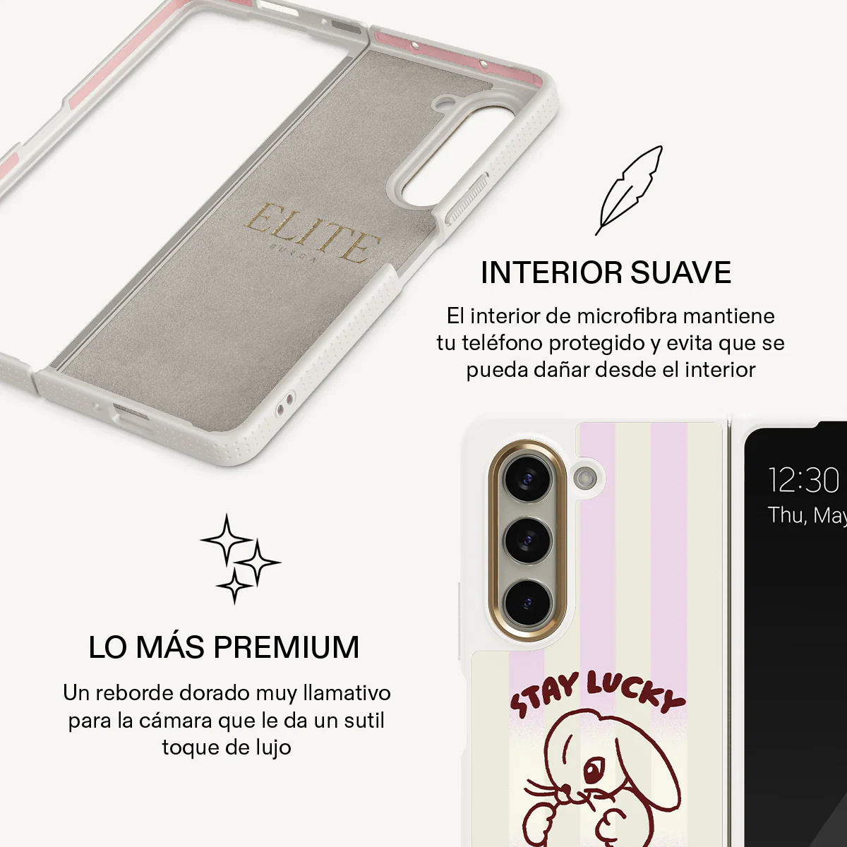 Stay Lucky - Samsung Galaxy Z Fold 5 Funda - Image 20