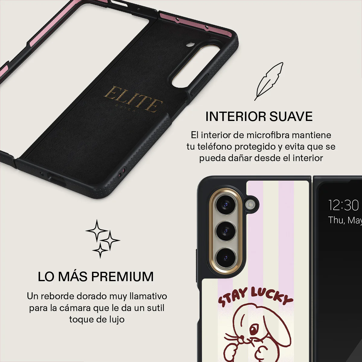 Stay Lucky - Samsung Galaxy Z Fold 5 Funda - Image 6