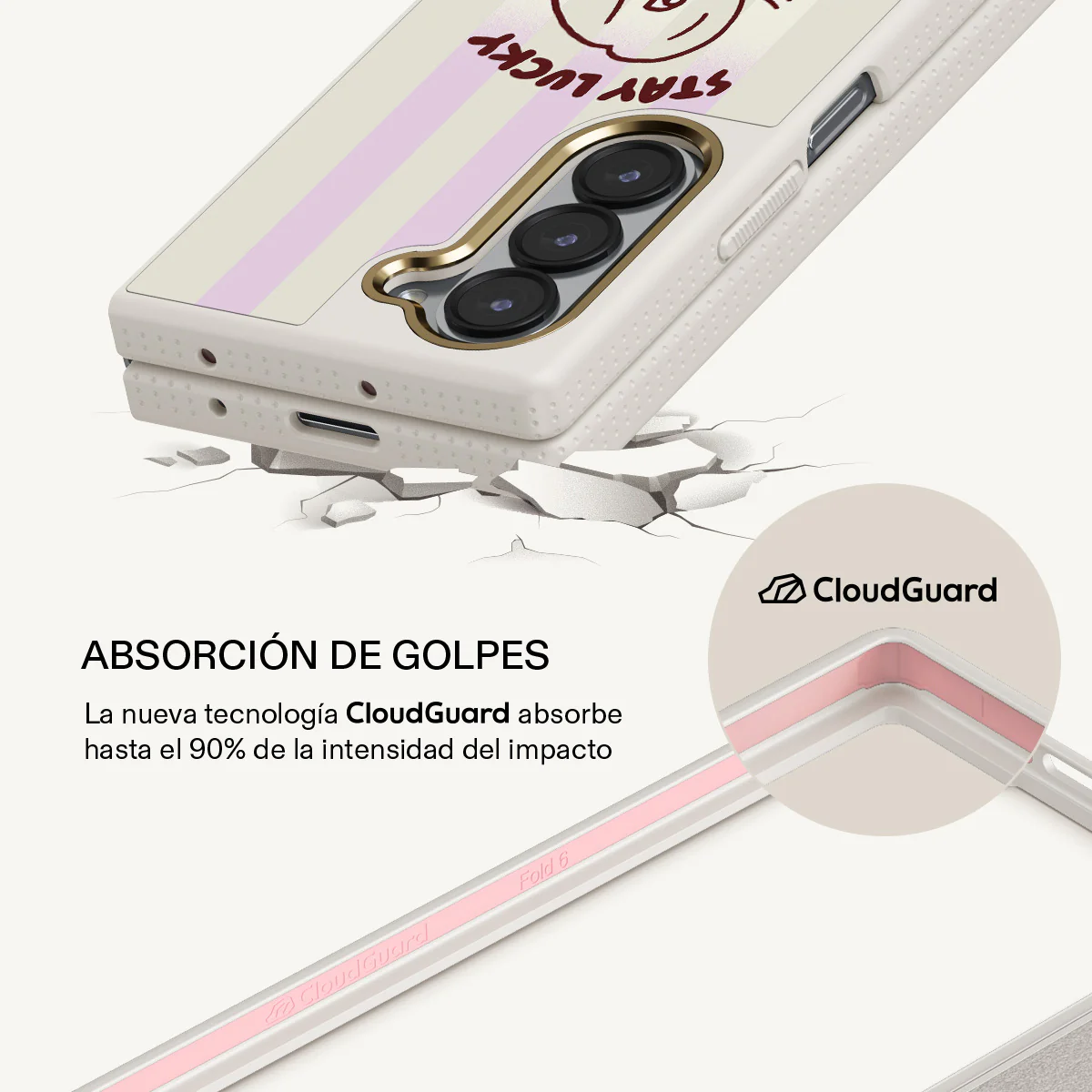 Stay Lucky - Samsung Galaxy Z Fold 6 Funda - Image 17