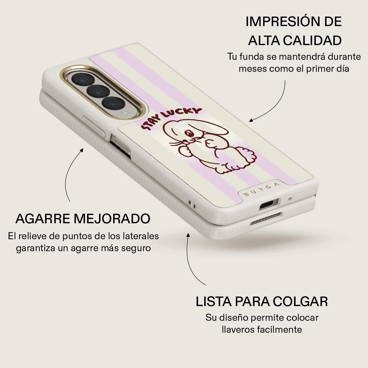 Stay Lucky - Samsung Galaxy Z Fold 6 Funda - Image 19