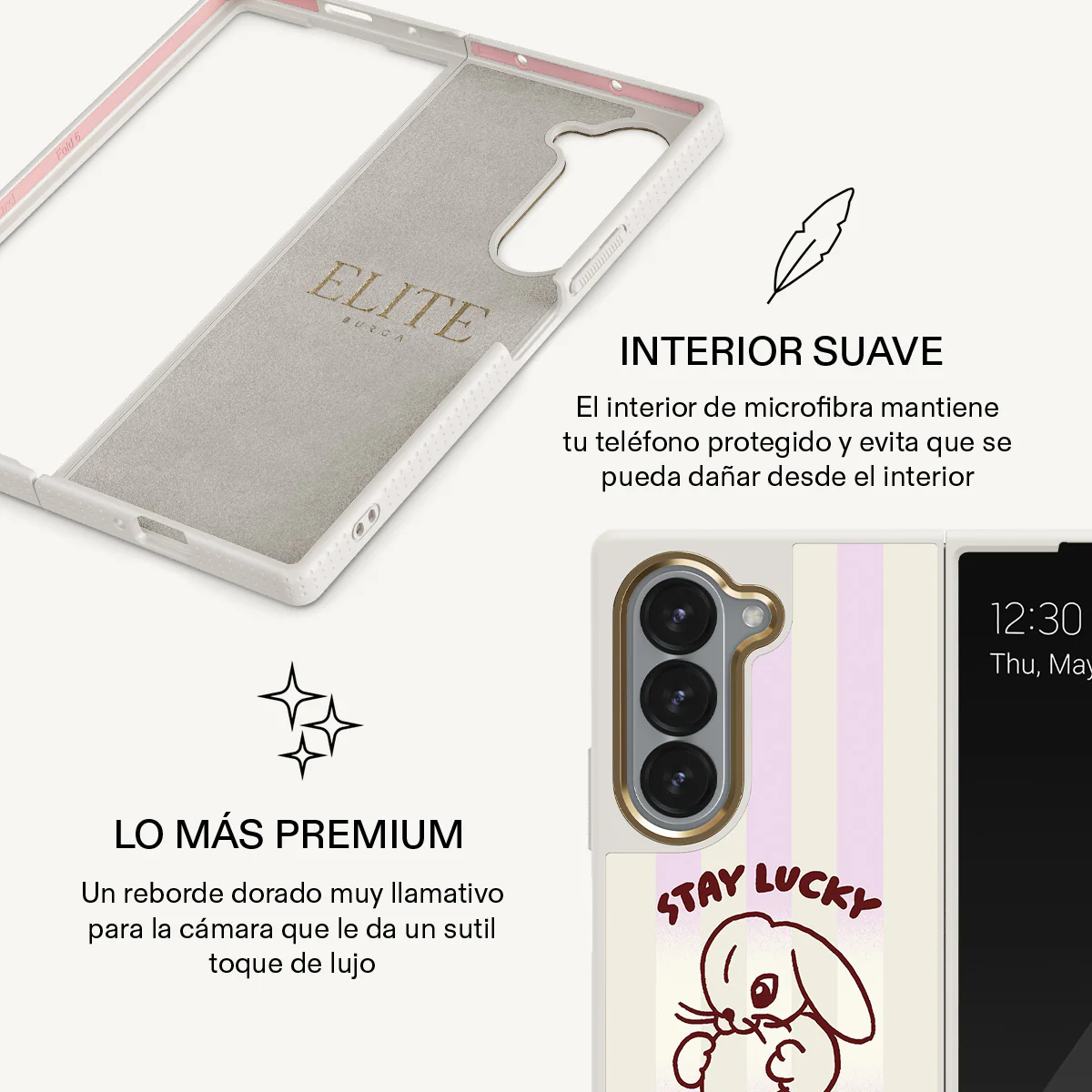 Stay Lucky - Samsung Galaxy Z Fold 6 Funda - Image 20