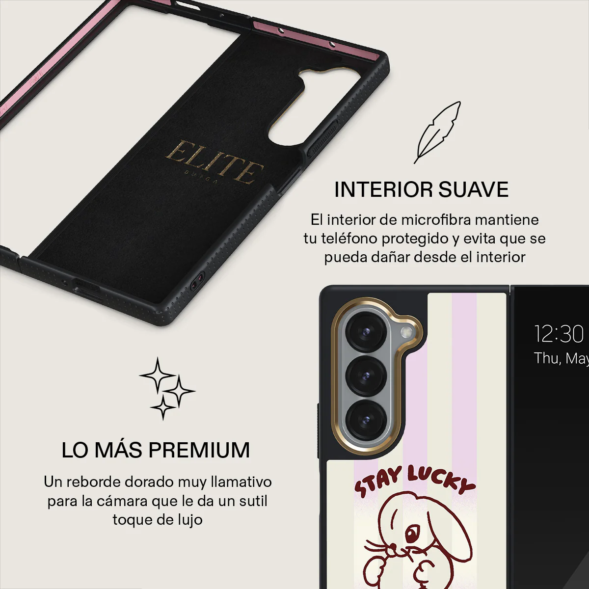 Stay Lucky - Samsung Galaxy Z Fold 6 Funda - Image 6