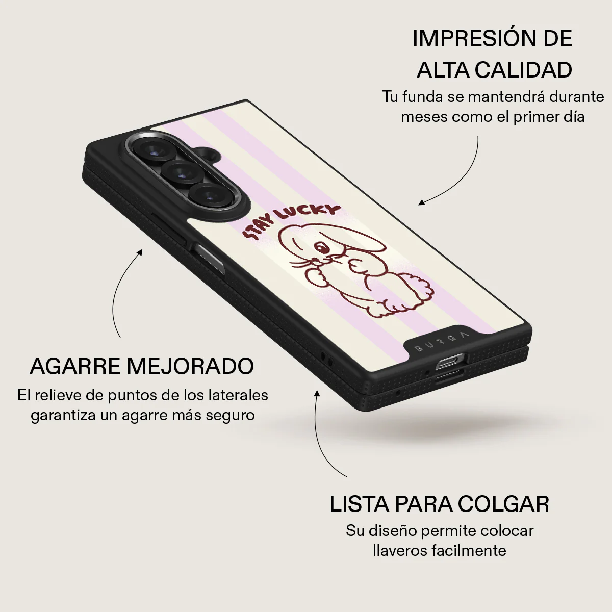 Stay Lucky - Samsung Galaxy Z Fold 7 Funda - Image 12