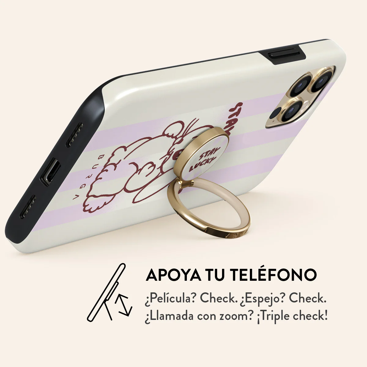 Stay Lucky - Anillo Para Móvil Adhesivo - Image 9