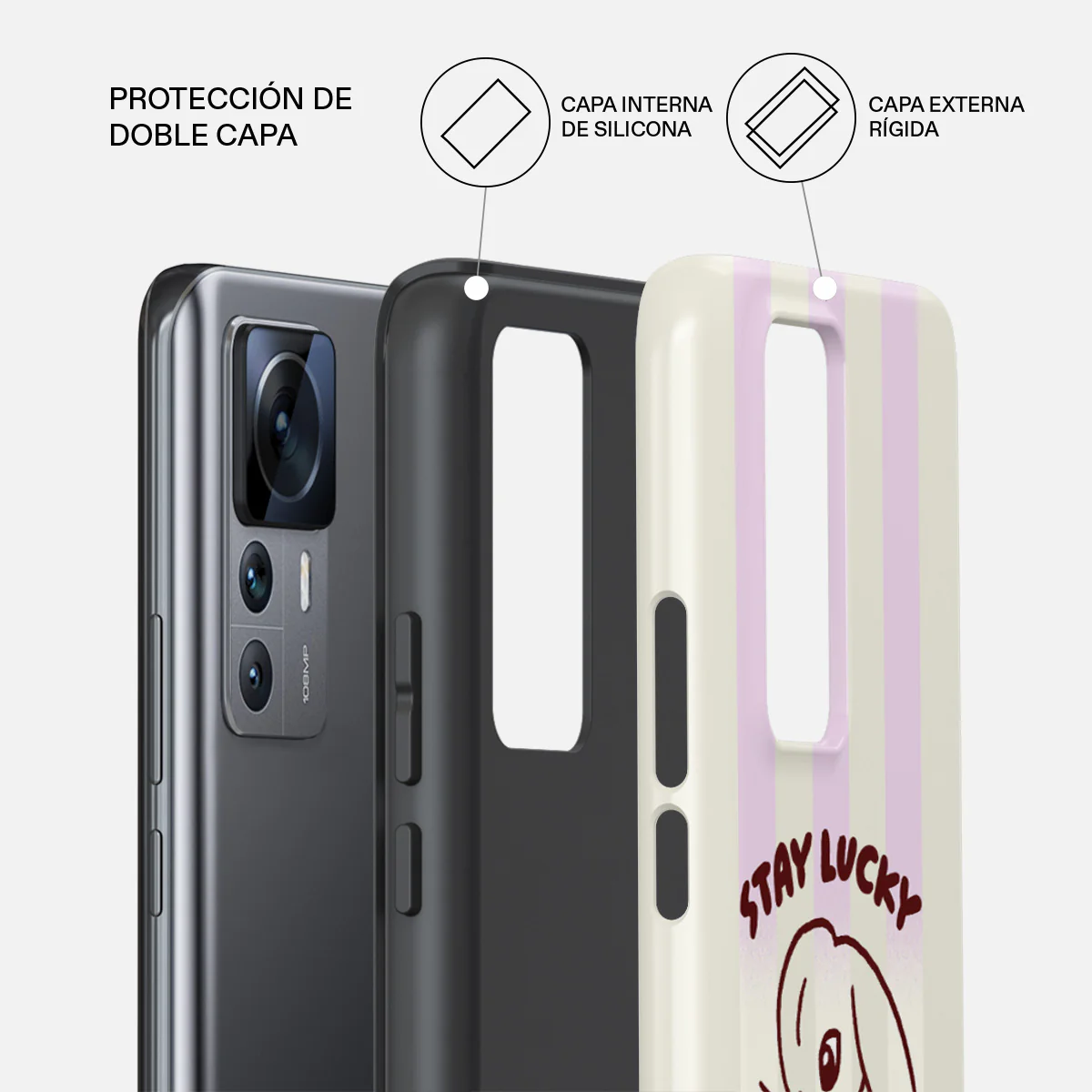 Stay Lucky - Xiaomi 12T Funda - Image 2