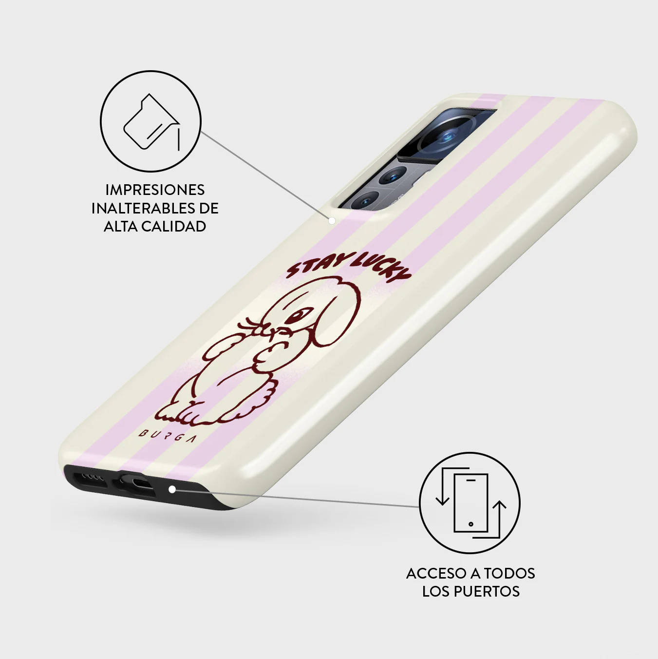 Stay Lucky - Xiaomi 12T Pro Funda - Image 3