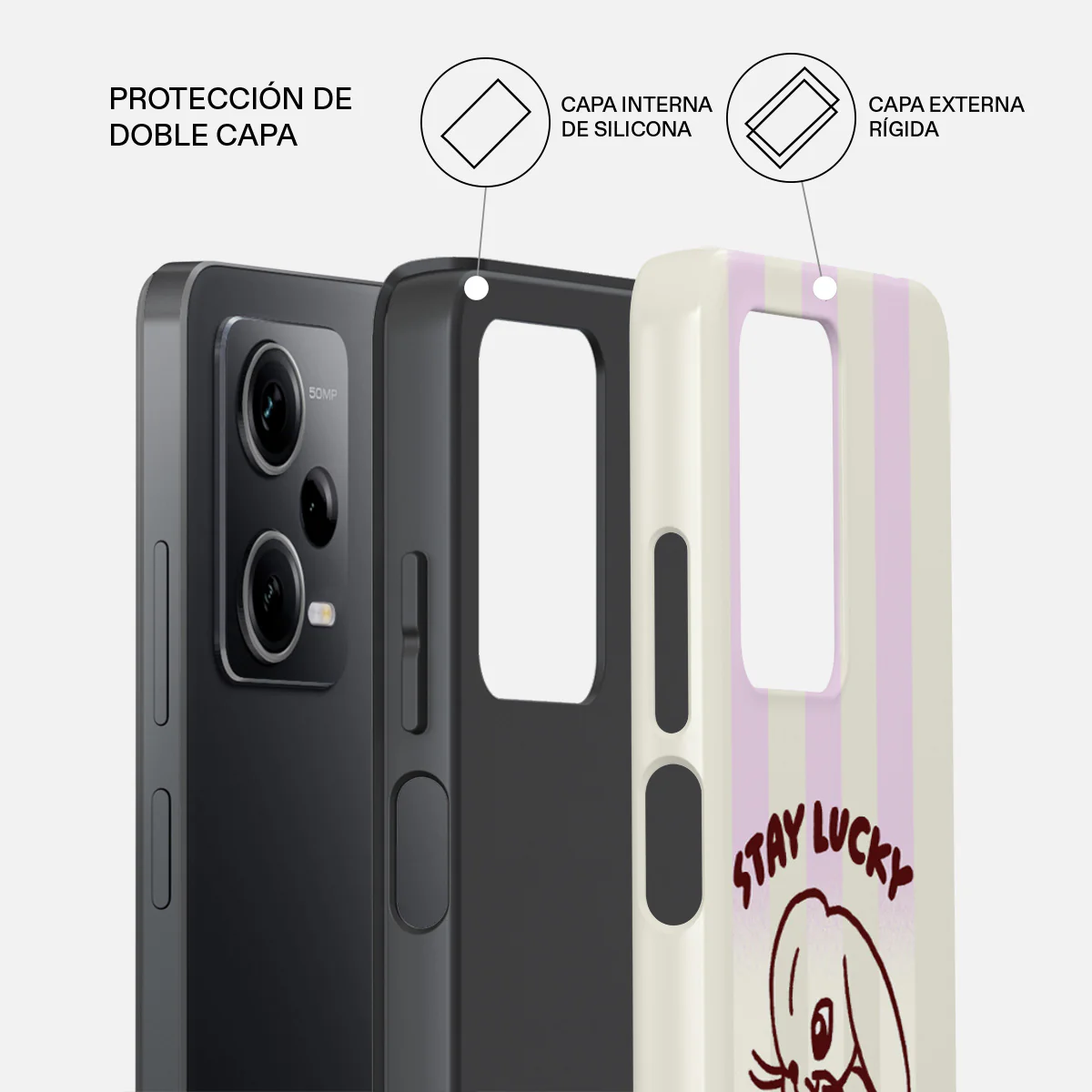 Stay Lucky - Xiaomi Redmi Note 12 Pro+ 5G Funda - Image 2