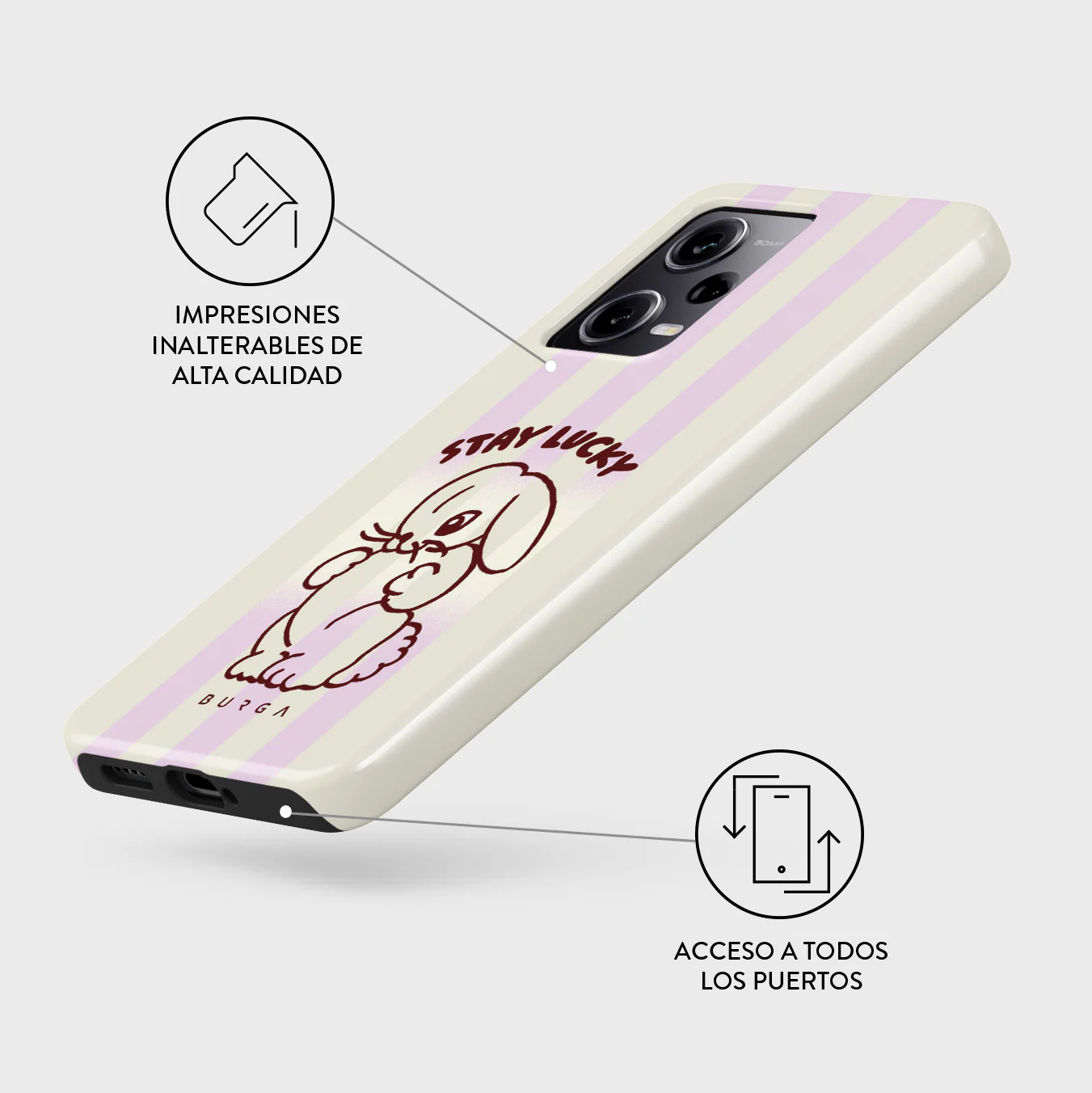 Stay Lucky - Xiaomi Redmi Note 12 Pro+ 5G Funda - Image 3
