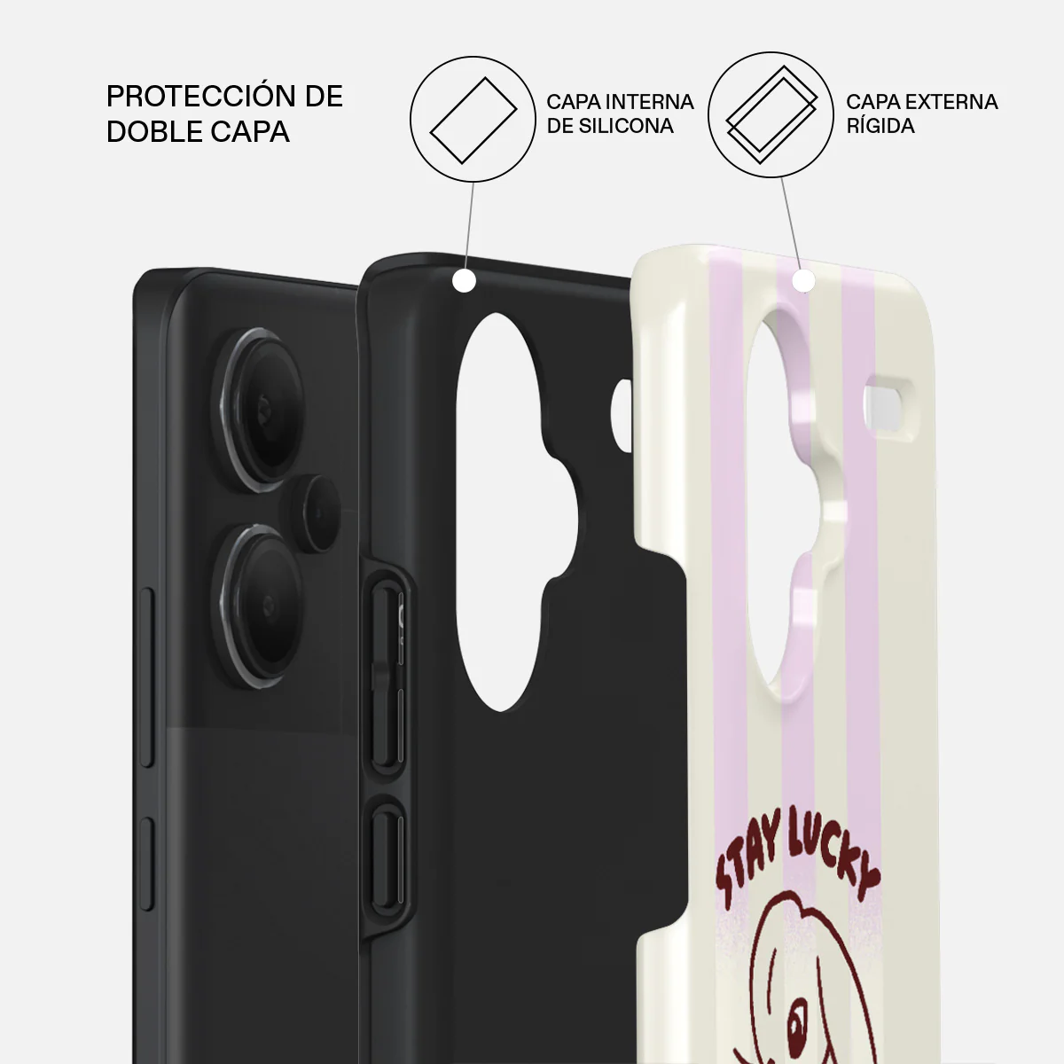 Stay Lucky - Xiaomi Redmi Note 13 Pro+ 5G Funda - Image 2