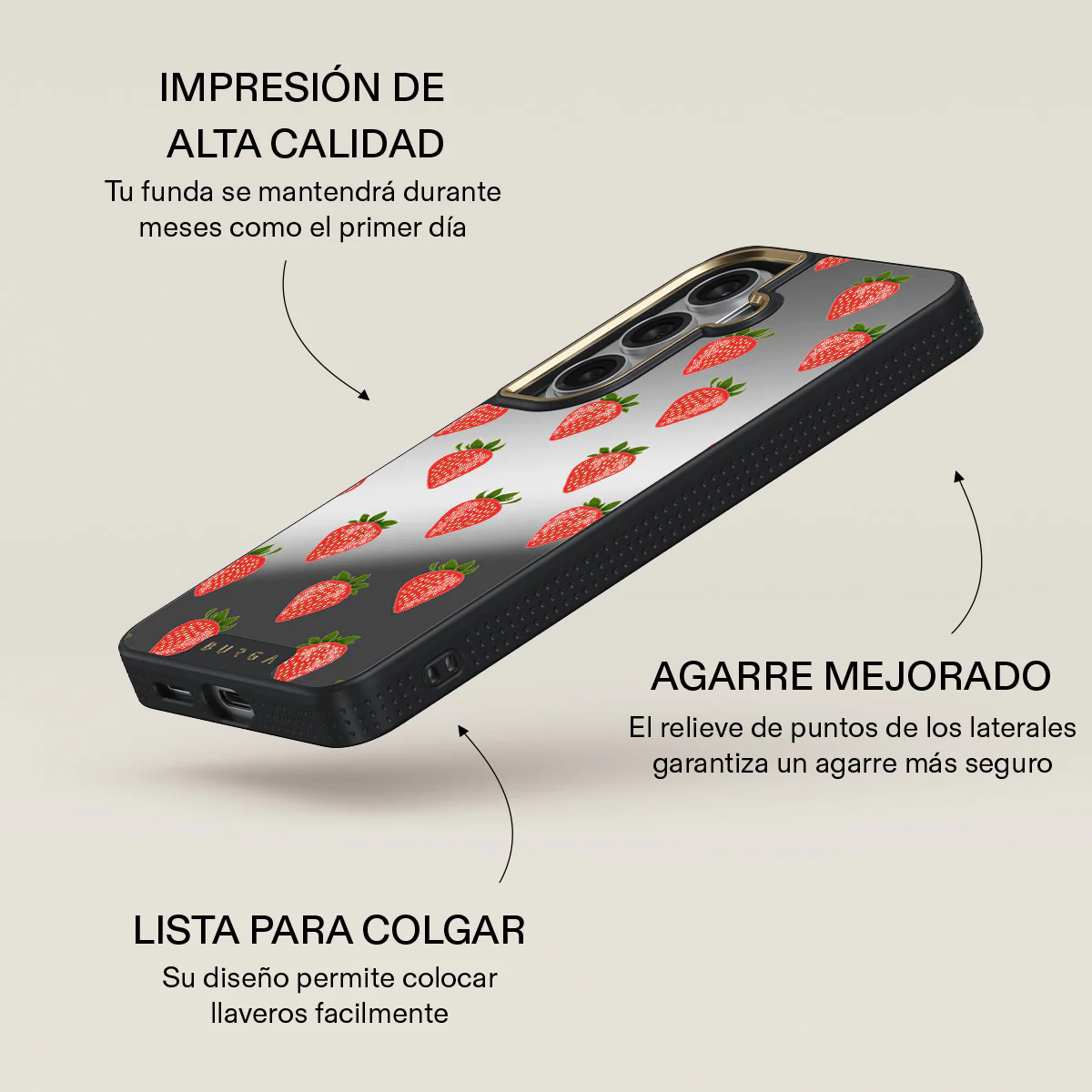 Strawberry Girl - Samsung Galaxy S26 Funda - Image 6