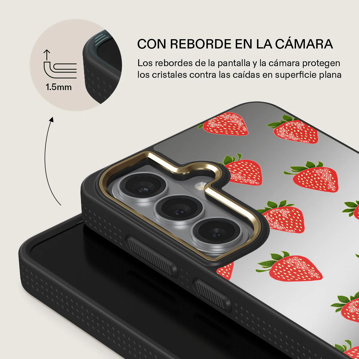 Strawberry Girl - Samsung Galaxy S26 Plus Funda - Image 5