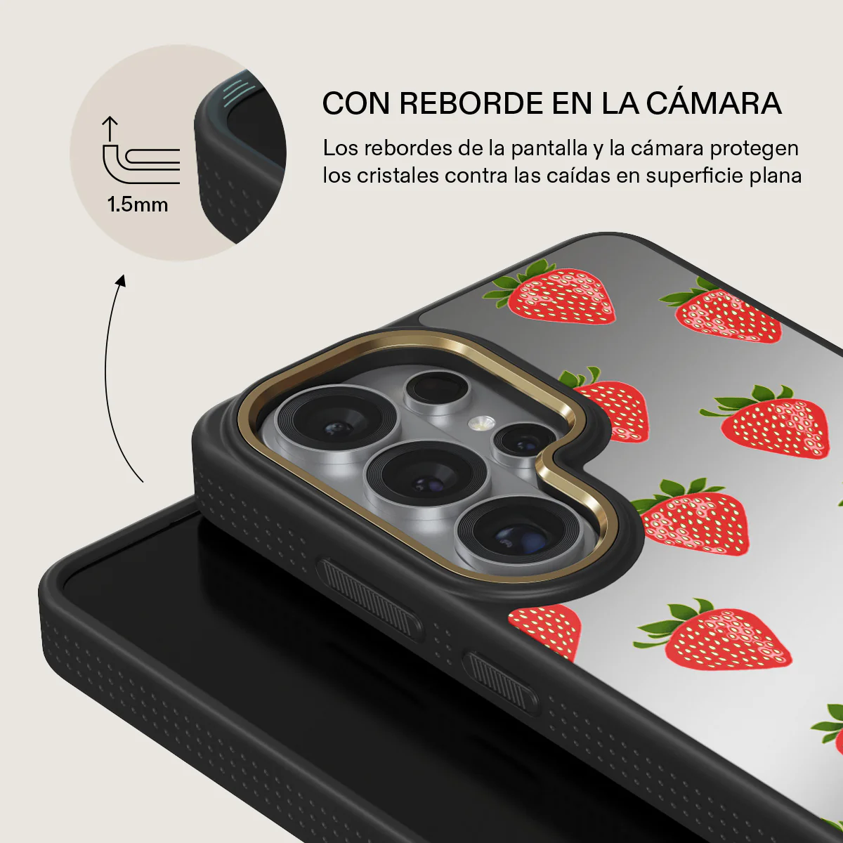 Strawberry Girl - Samsung Galaxy S26 Ultra Funda - Image 5