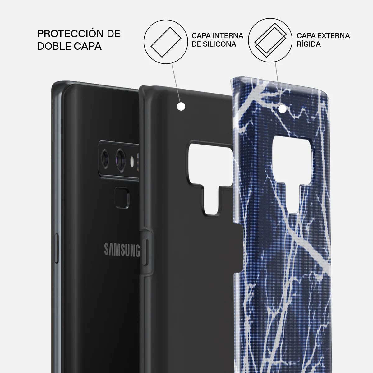 Subzero - Samsung Galaxy Note 9 Funda - Image 6