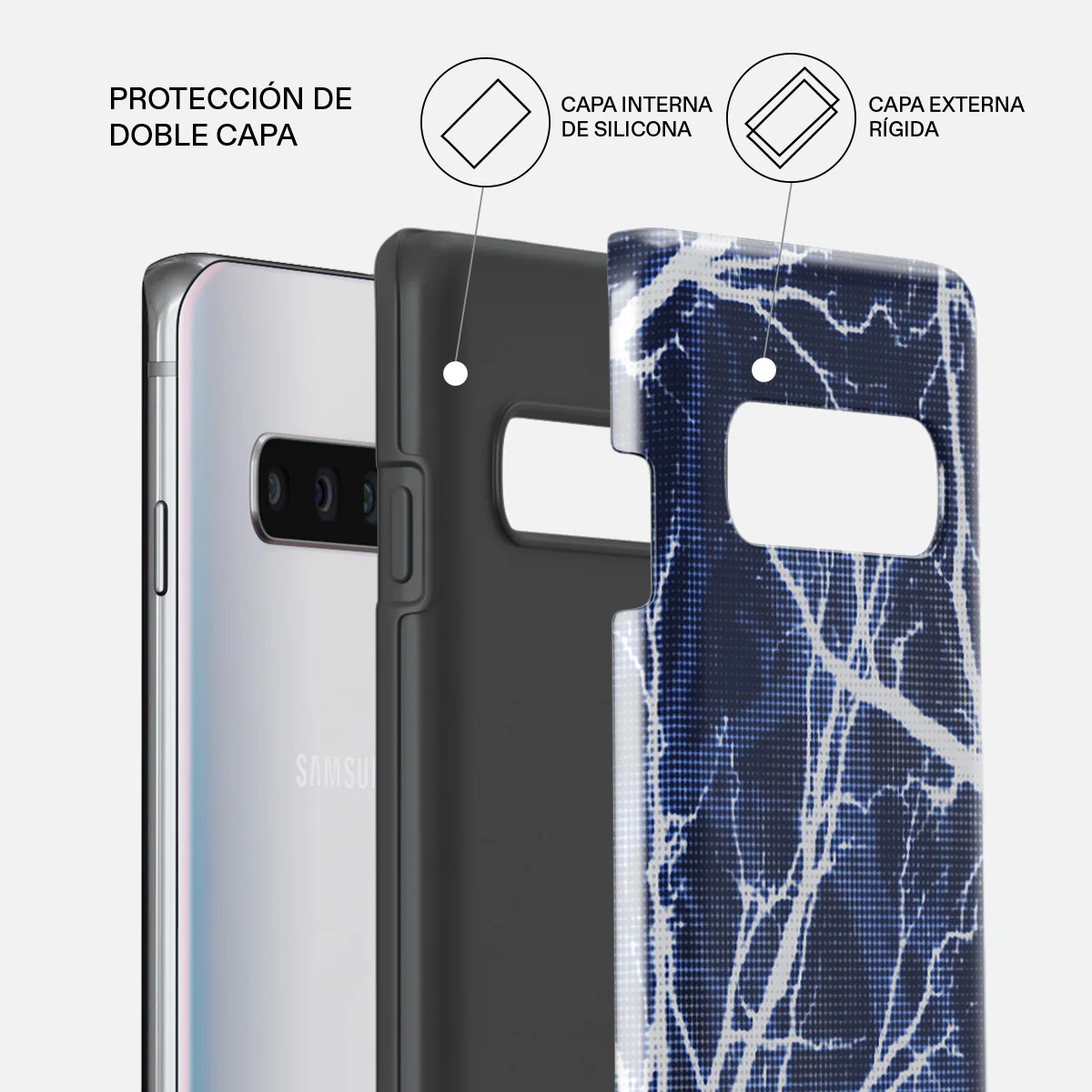 Subzero - Samsung Galaxy S10 4G Funda - Image 2