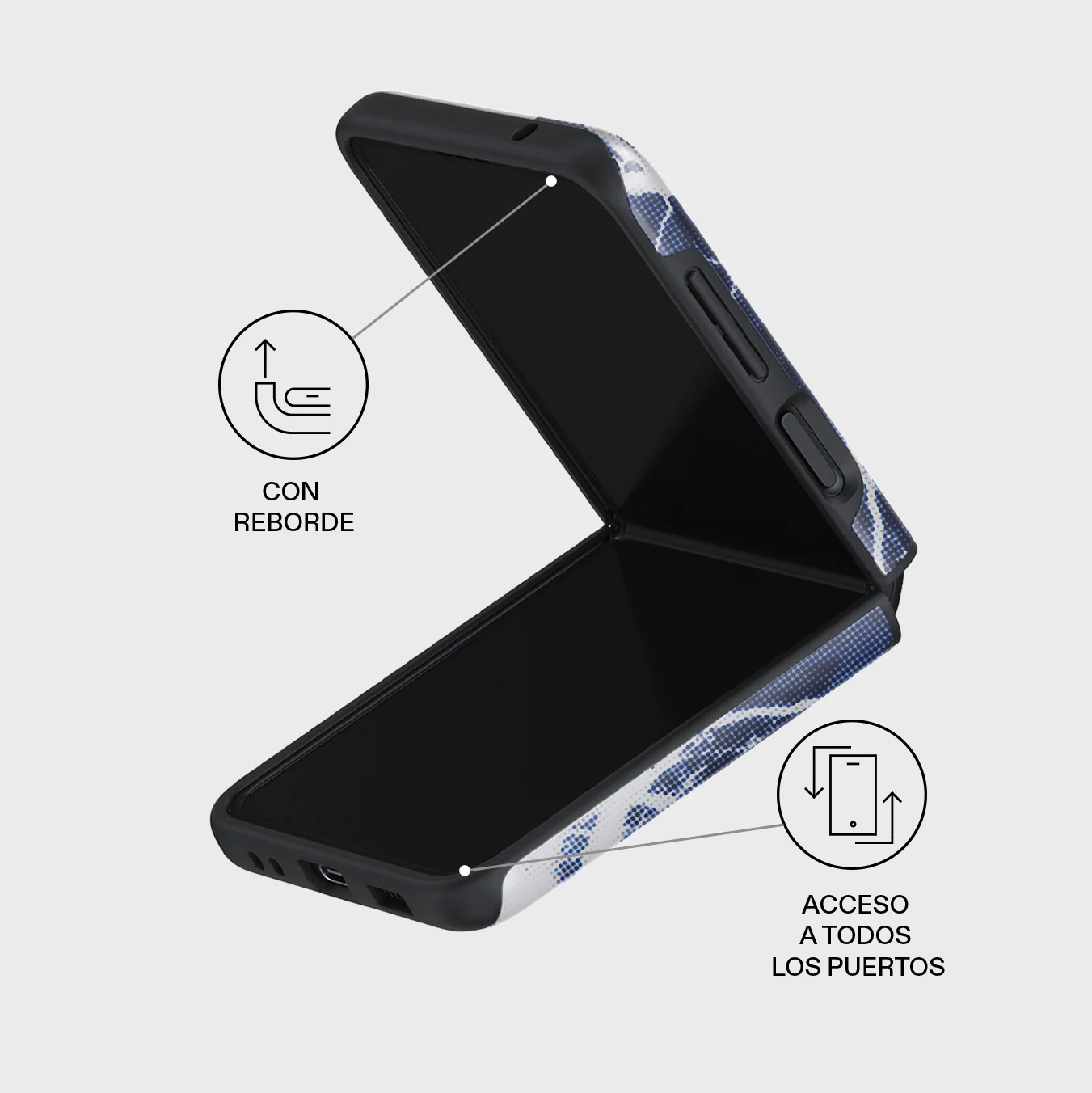 Subzero - Samsung Galaxy Z Flip 4 Funda - Image 9