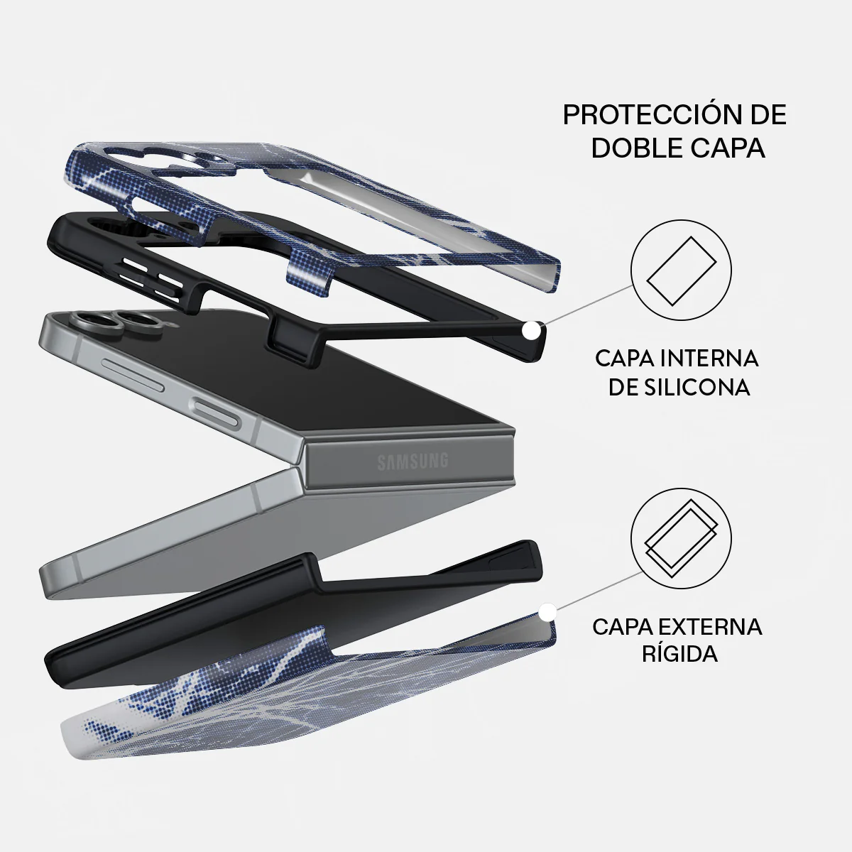 Subzero - Samsung Galaxy Z Flip 6 Funda - Image 2