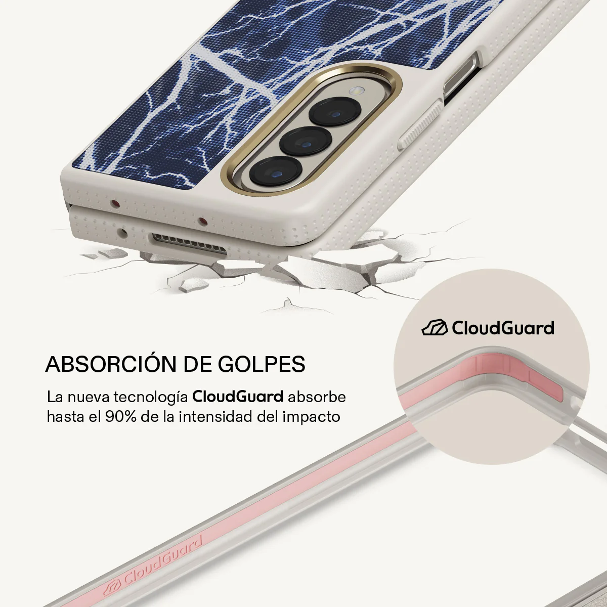 Subzero - Samsung Galaxy Z Fold 4 Funda - Image 22