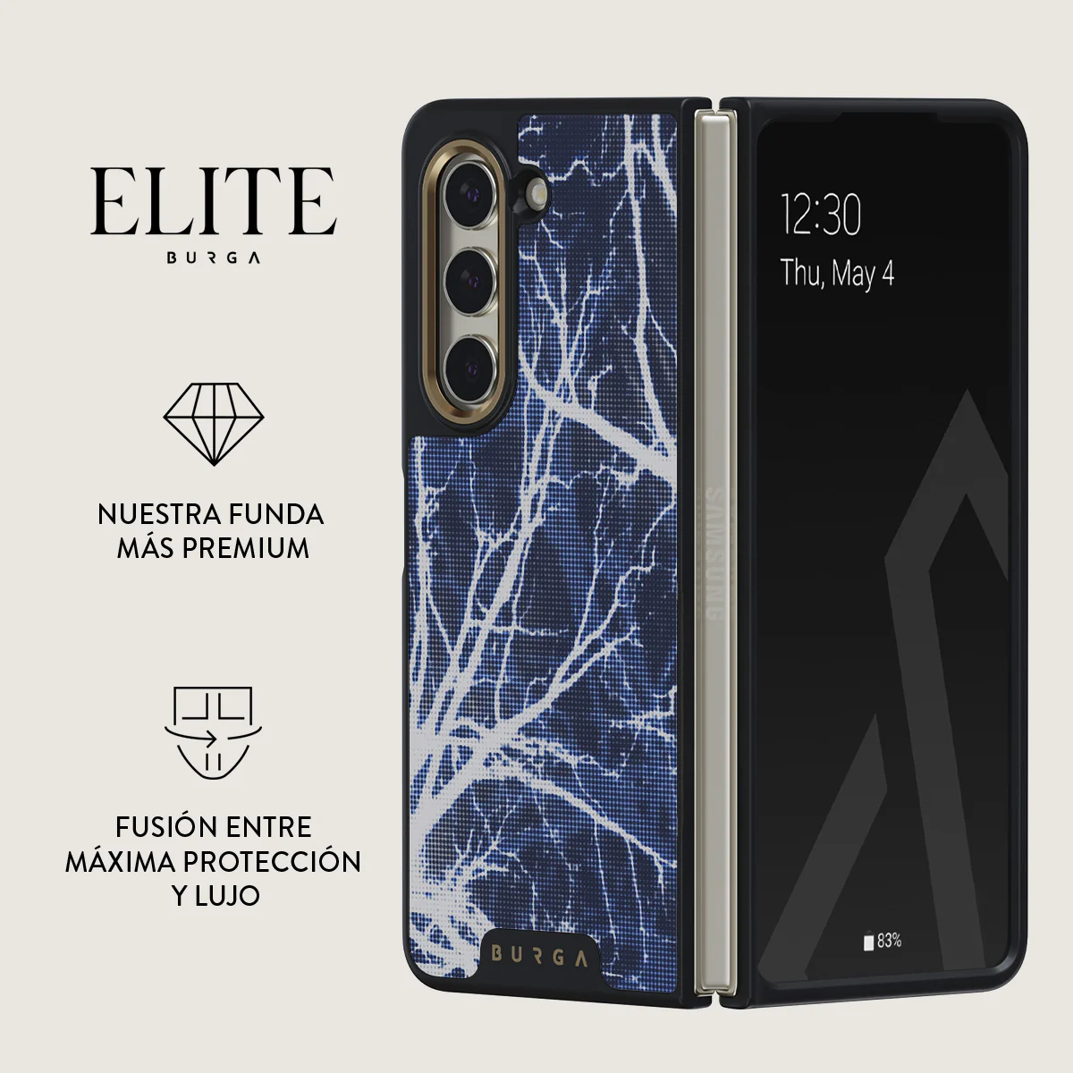 Subzero - Samsung Galaxy Z Fold 5 Funda - Image 9