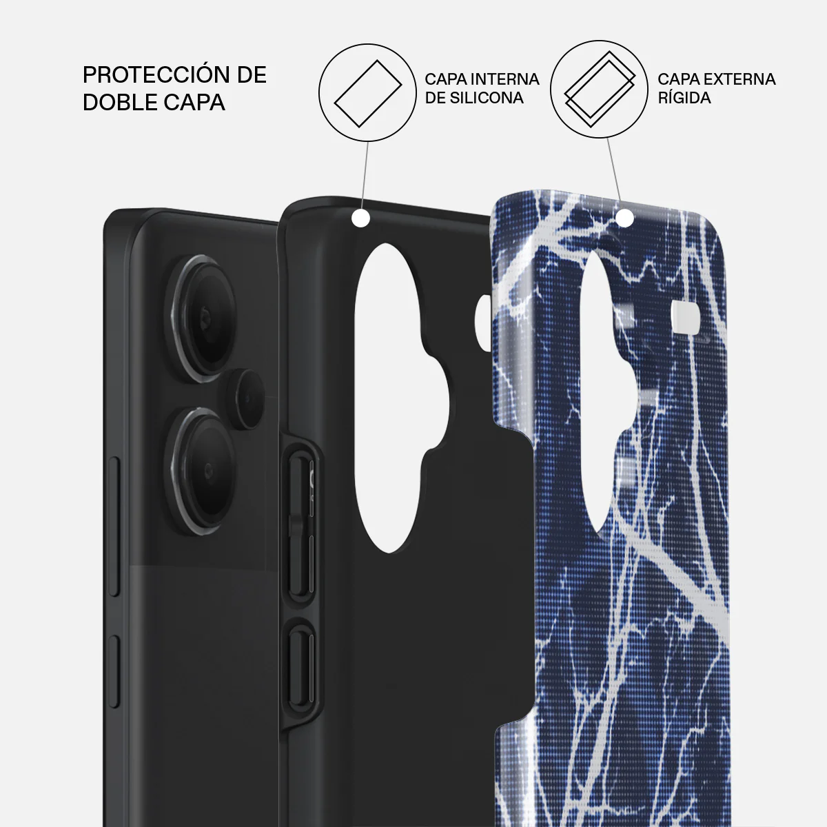 Subzero - Xiaomi Redmi Note 13 Pro+ 5G Funda - Image 2