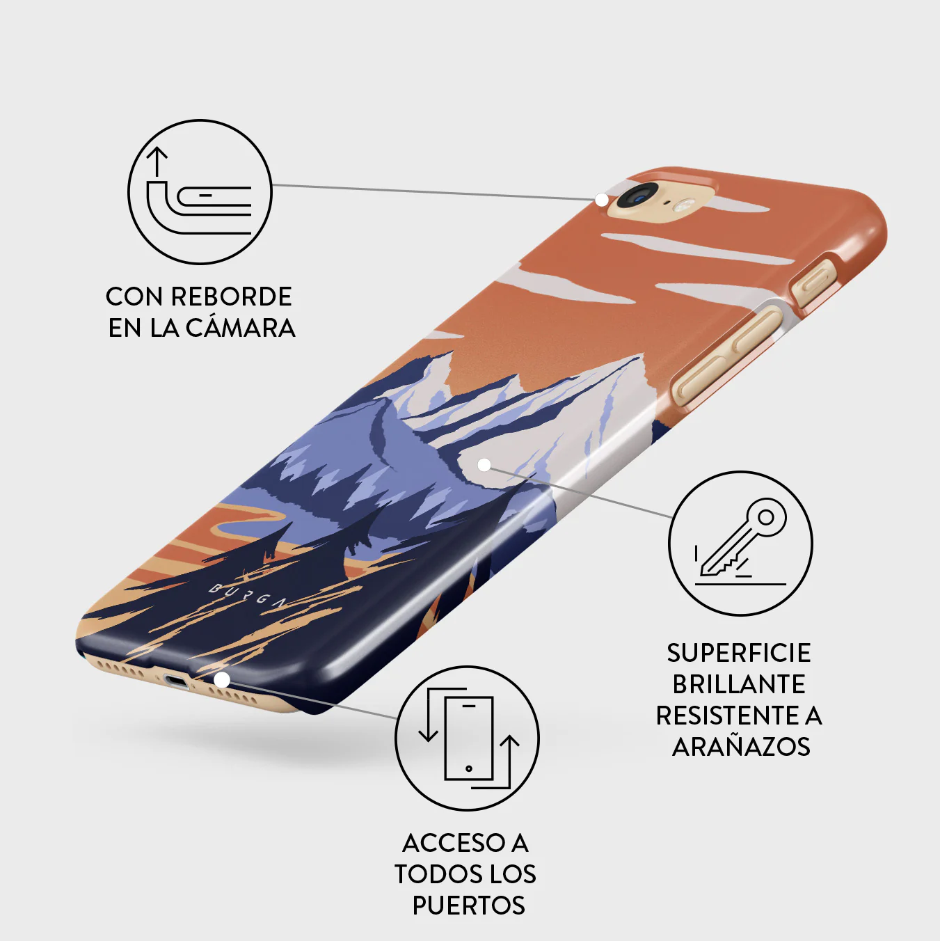 Summit - iPhone 7 / iPhone 8 Funda - Image 3
