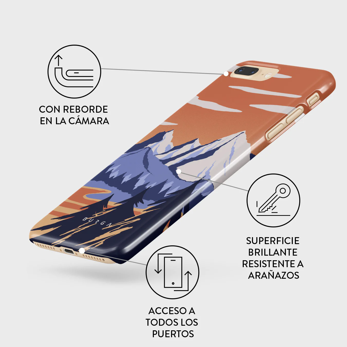 Summit - iPhone 7 Plus / 8 Plus Funda - Image 3